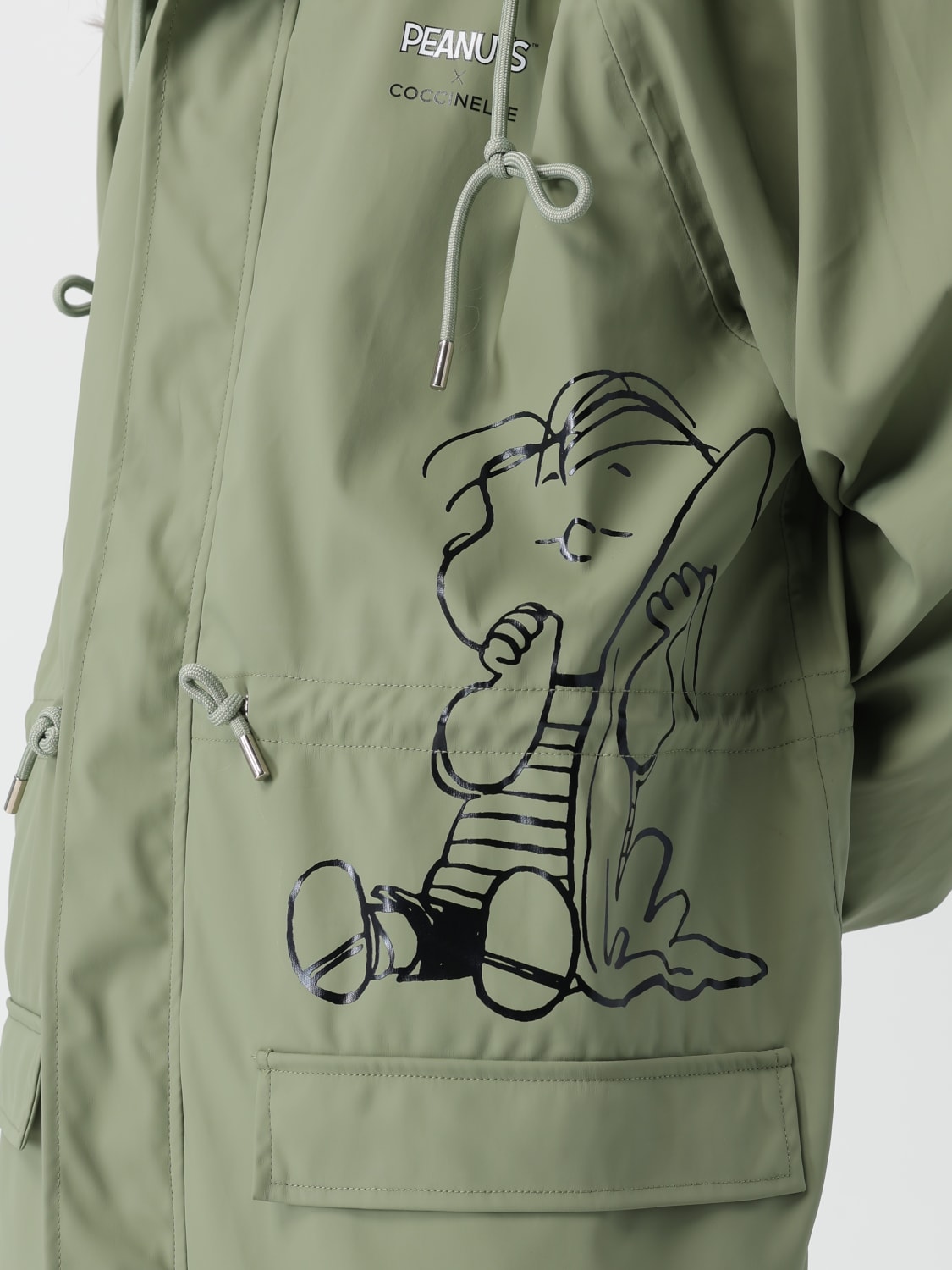 COCCINELLE VESTE: Manteau femme Coccinelle, Menthe - Img 4