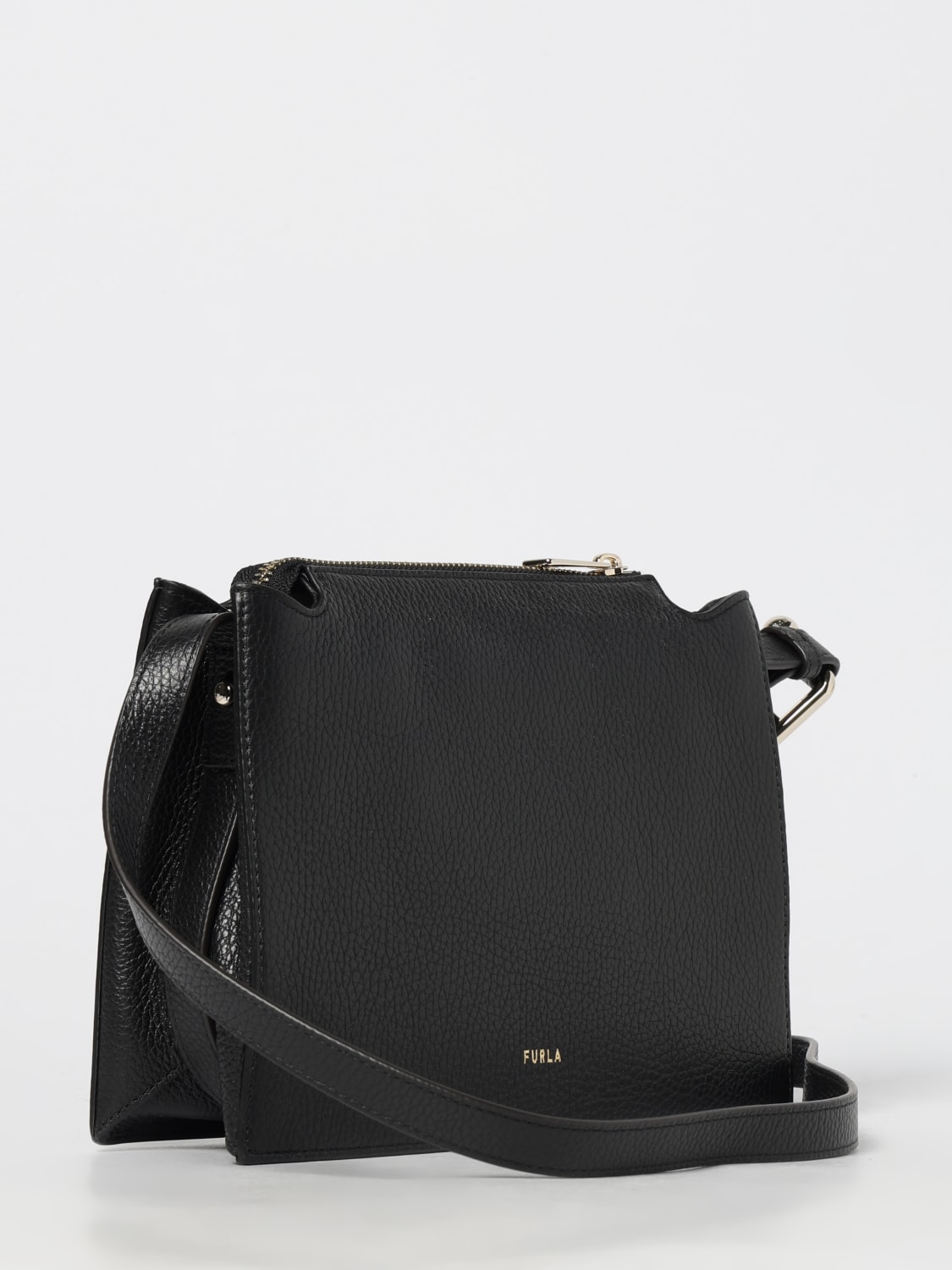 FURLA CROSSBODY BAG: Shoulder bag woman Furla, Black - Img 2