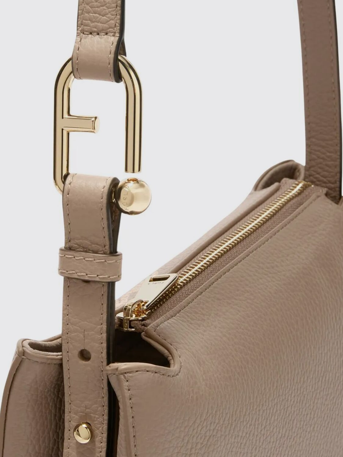 FURLA SAC BANDOULIÈRE: Sac porté épaule femme Furla, Gris - Img 3