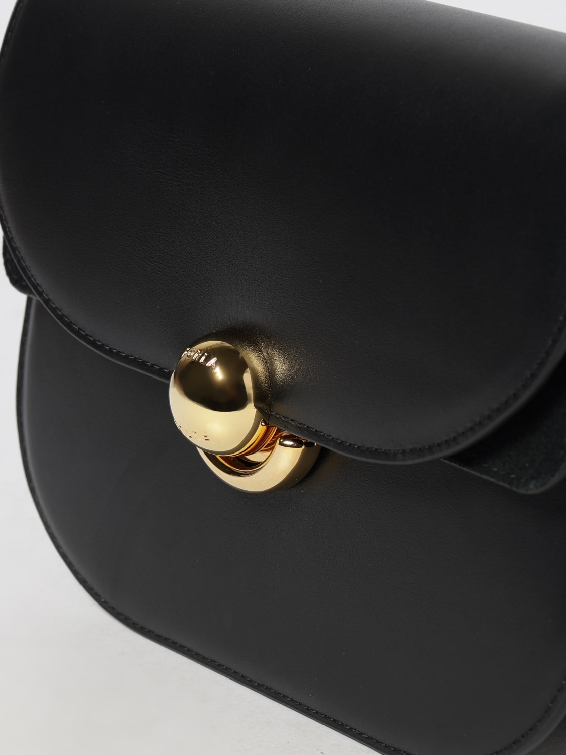 FURLA CROSSBODY BAG: Shoulder bag woman Furla, Black - Img 3