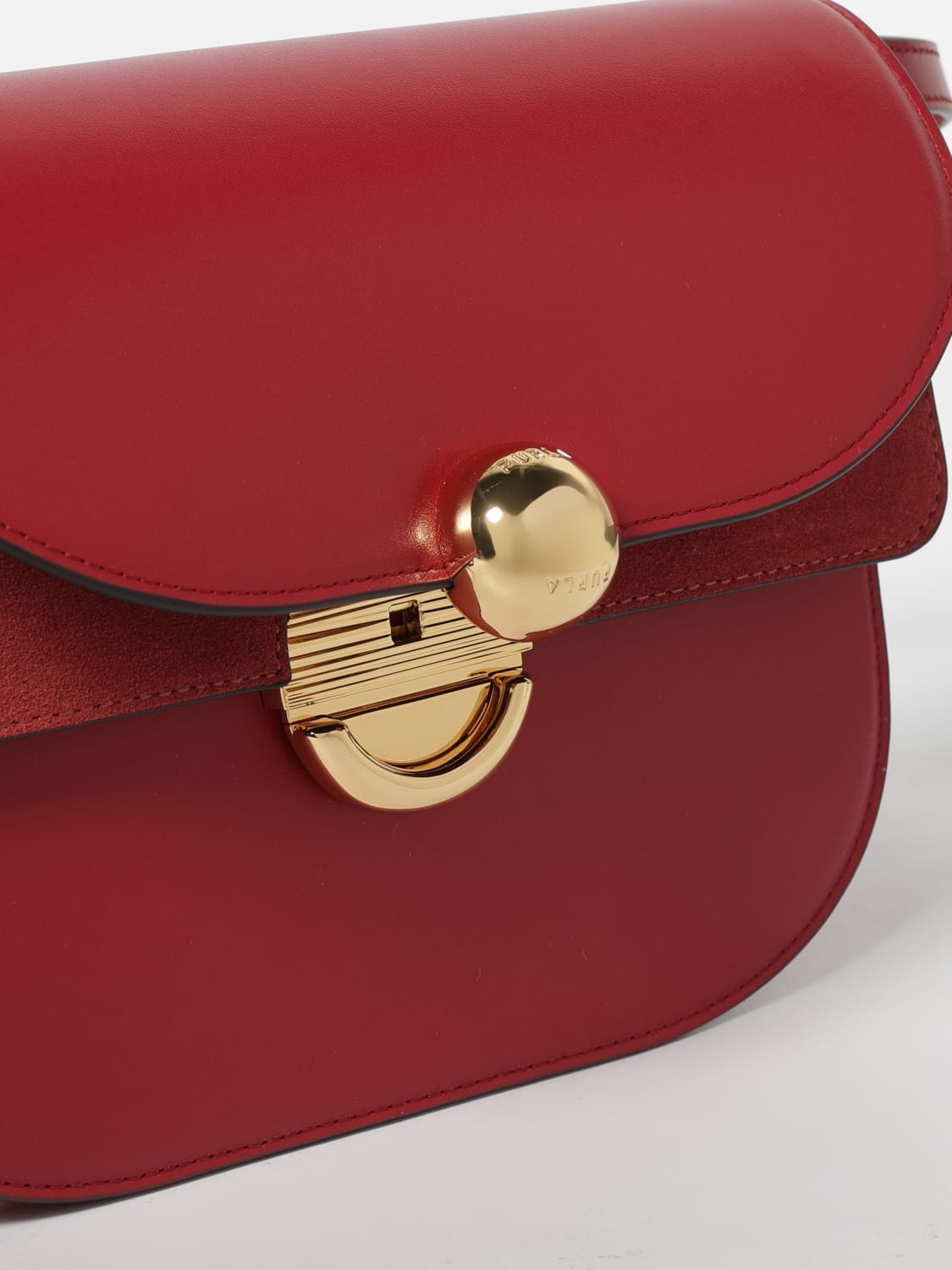 FURLA UMHÄNGETASCHE: Schultertasche damen Furla, Rot - Img 3