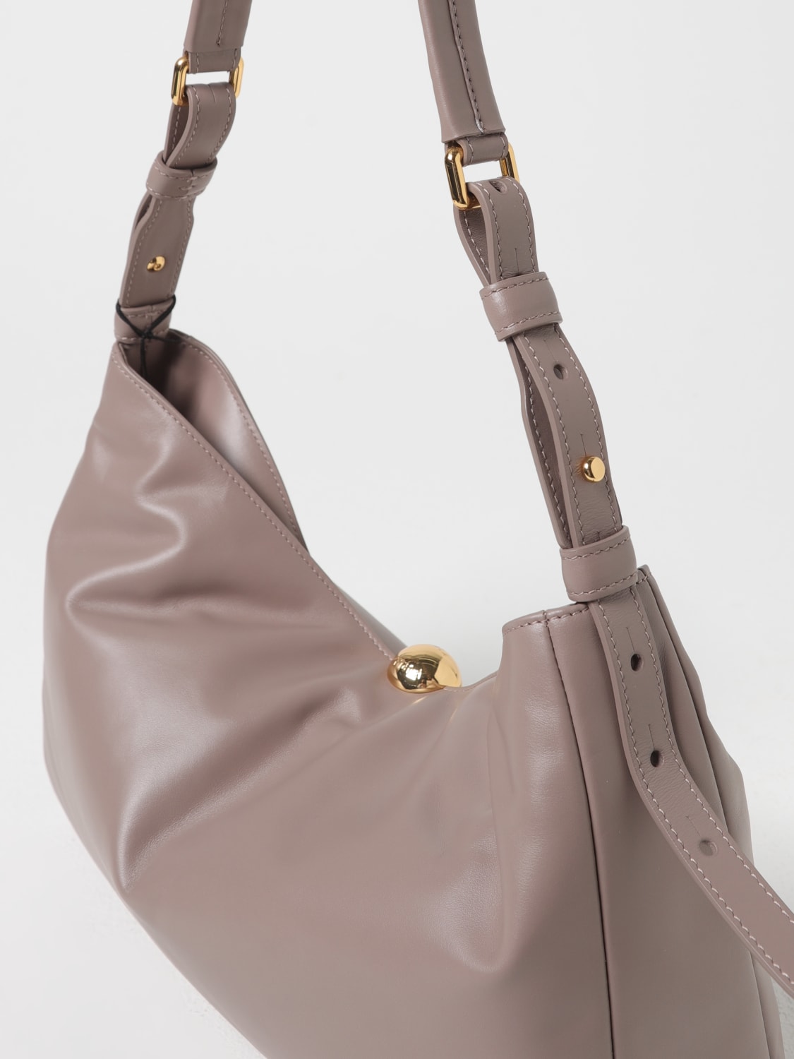 FURLA BORSA A SPALLA: Borsa Sfera Soft Medium Furla in pelle , Mastice - Img 3