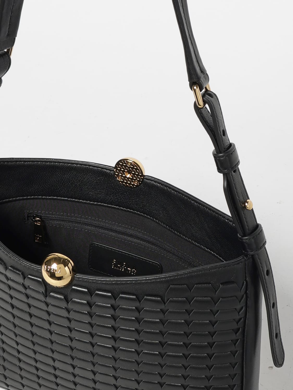FURLA SHOULDER BAG: Shoulder bag woman Furla, Black - Img 3
