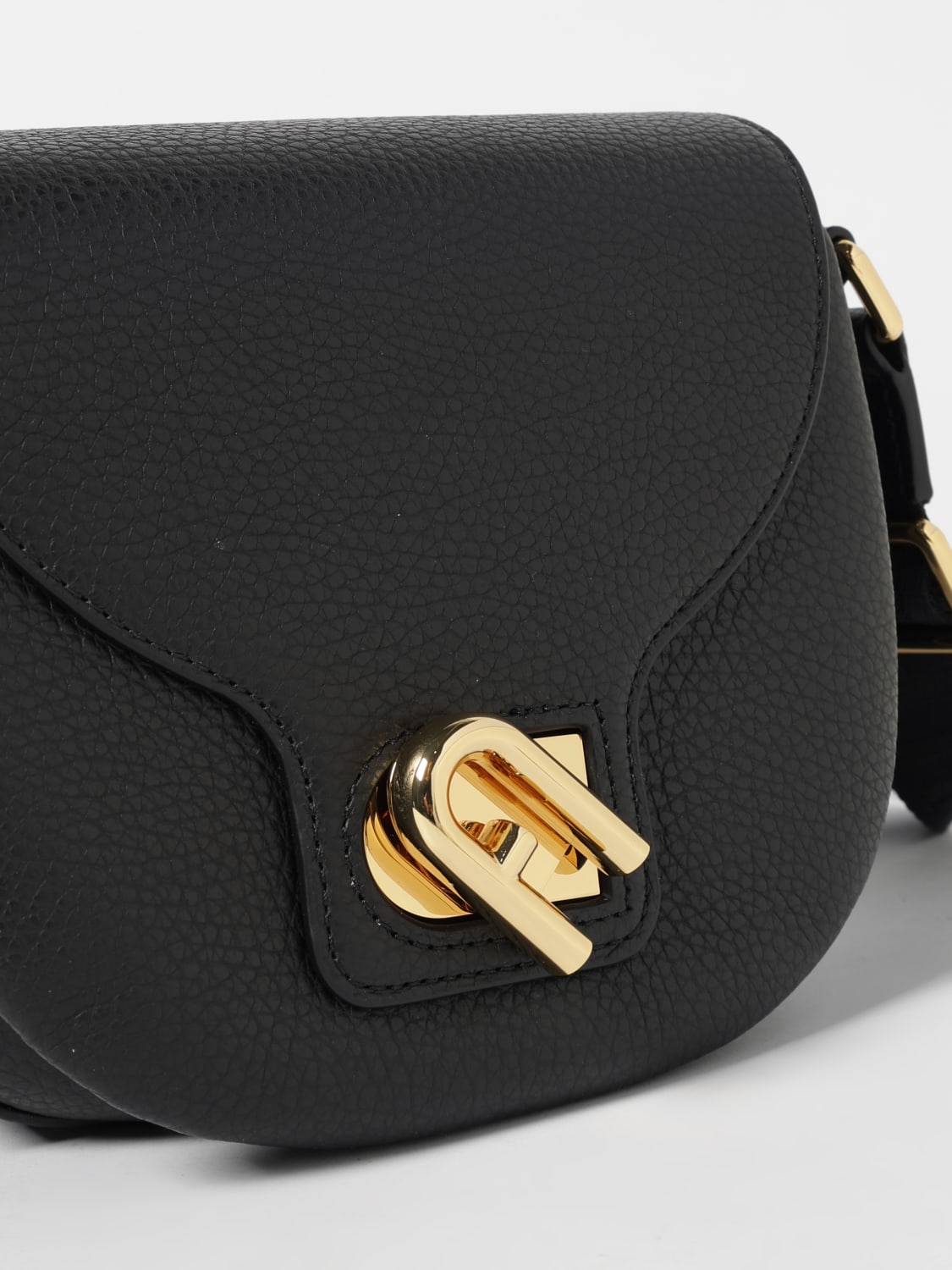 FURLA MINI BAG: Shoulder bag woman Furla, Black - Img 3