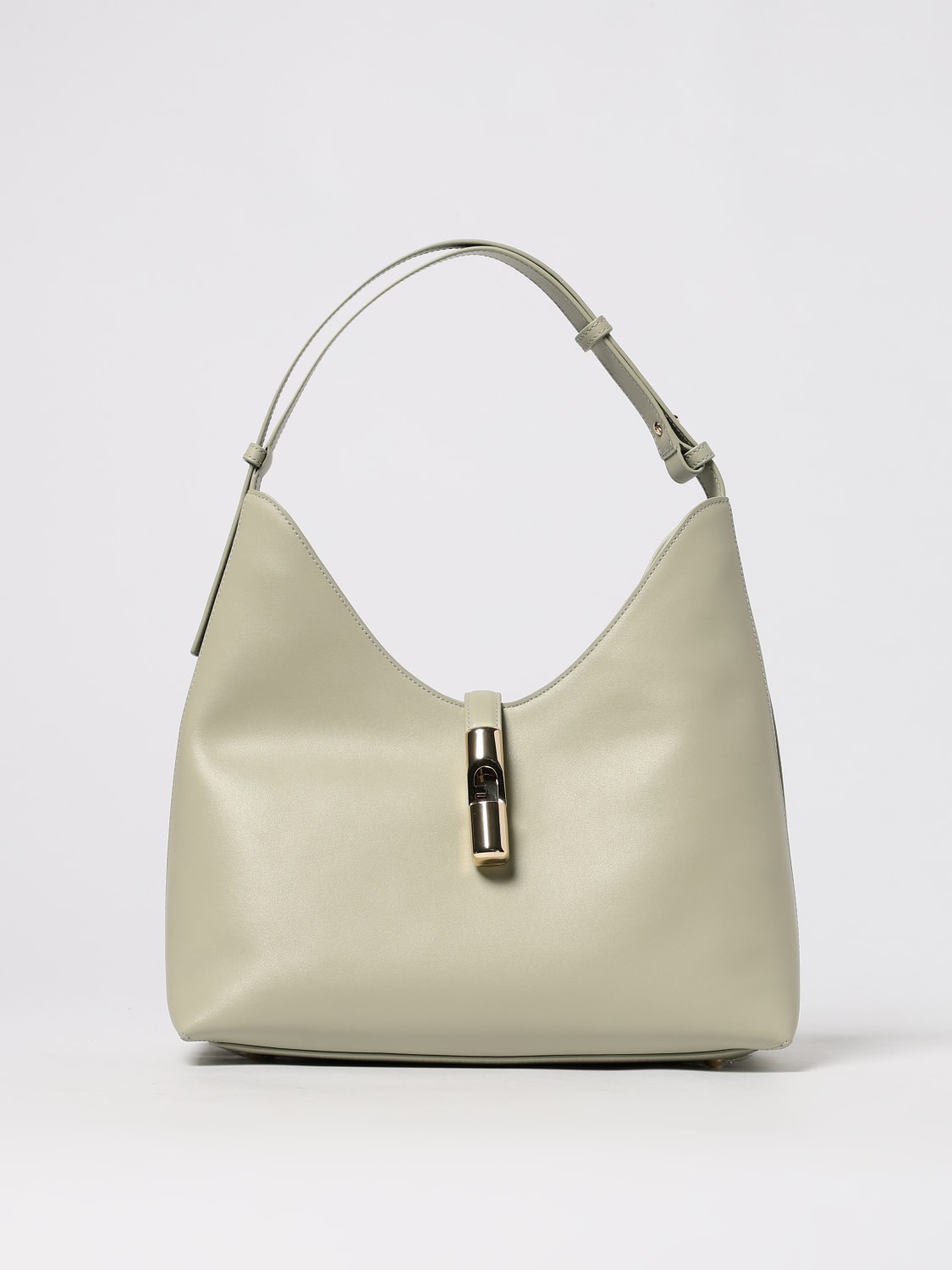 FURLA BOLSO DE HOMBRO: Bolso de hombro mujer Furla, Verde - Img 1