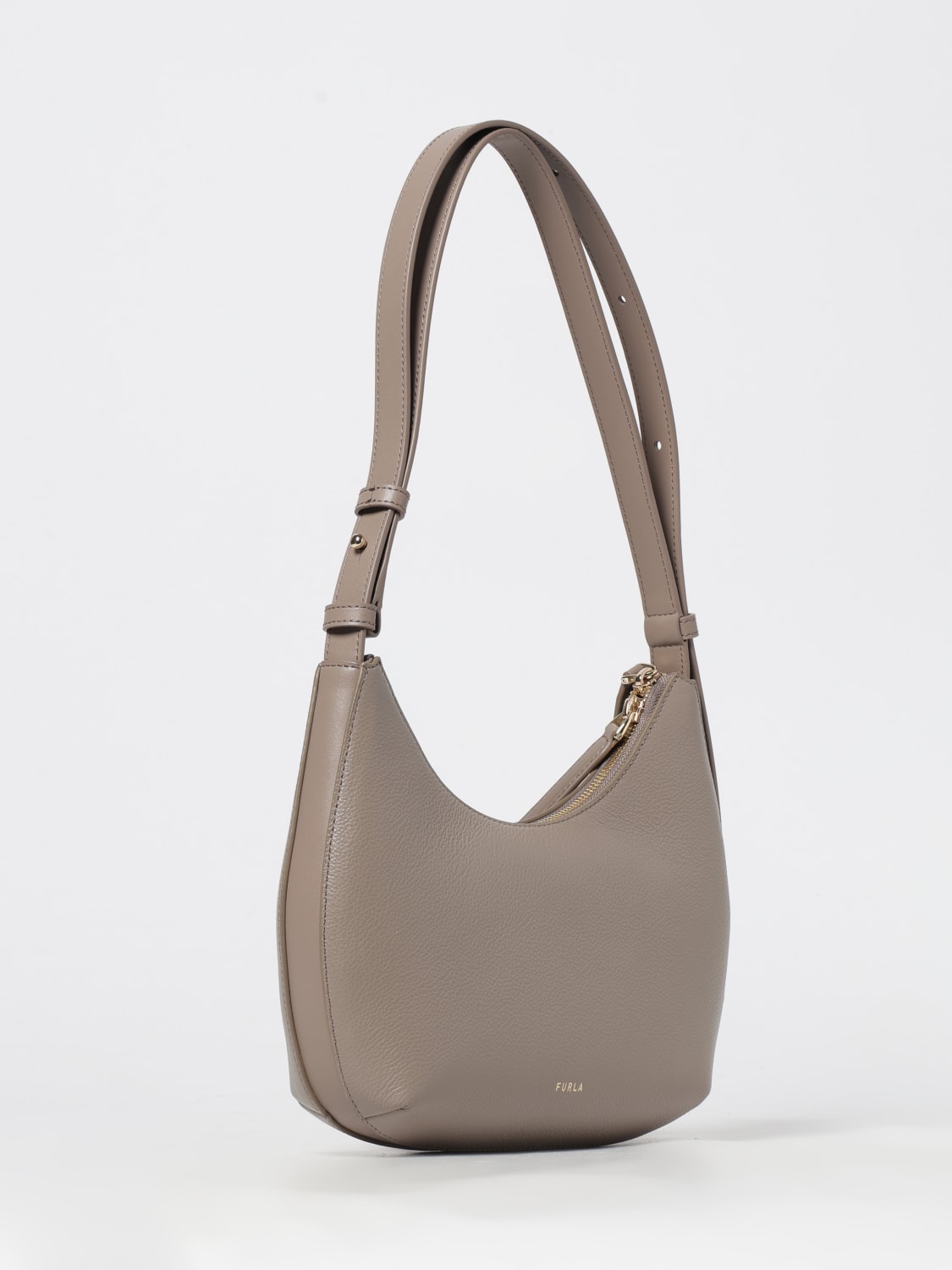 FURLA MINI BAG: Shoulder bag woman Furla, Grey - Img 2
