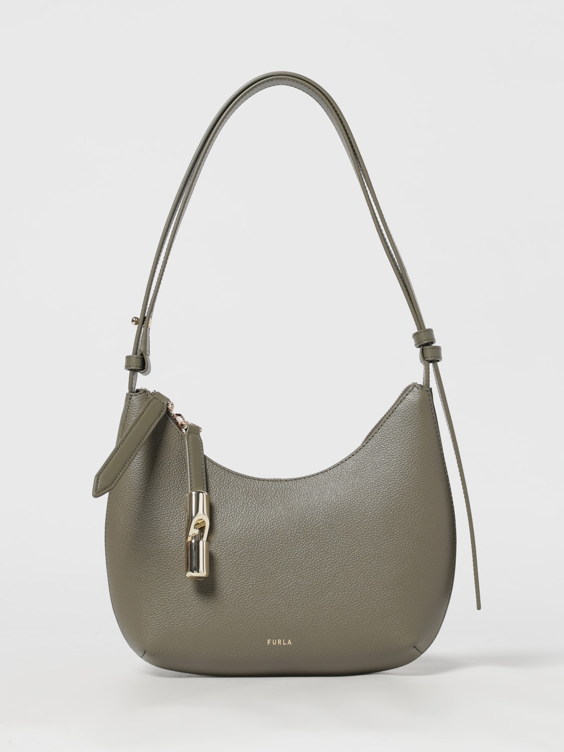 FURLA MINI BAG: Shoulder bag woman Furla, Sage - Img 1