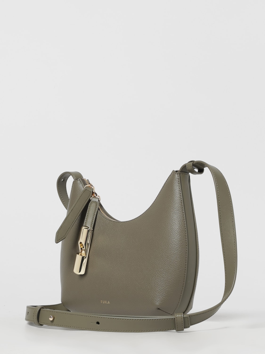 FURLA MINI BAG: Shoulder bag woman Furla, Sage - Img 4