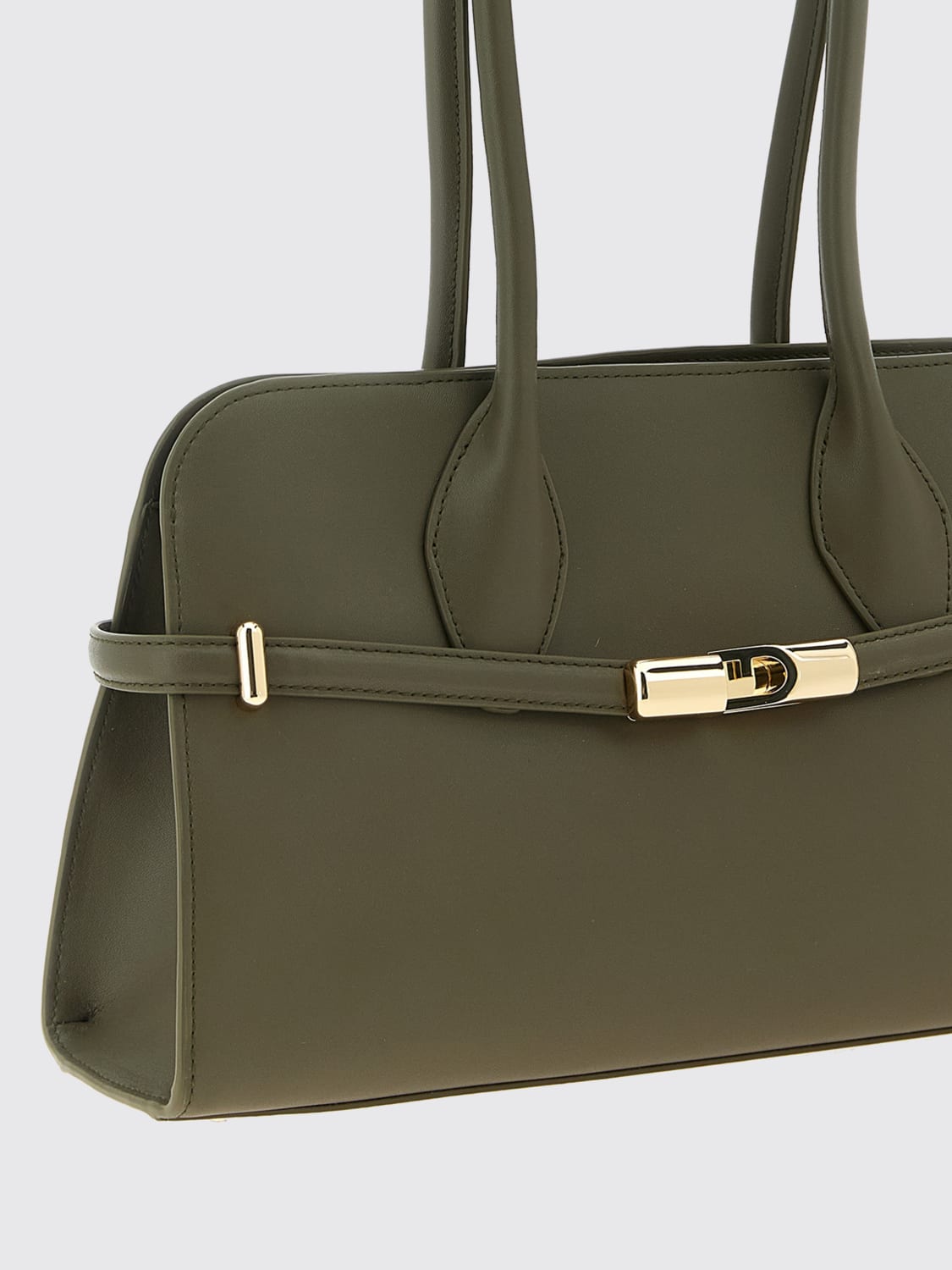 FURLA SCHULTERTASCHE: Schultertasche damen Furla, Grün - Img 3