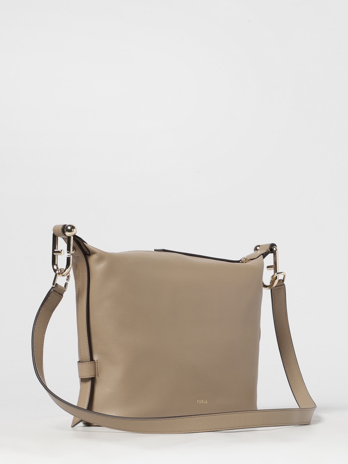 FURLA SCHULTERTASCHE: Schultertasche damen Furla, Taubengrau - Img 2