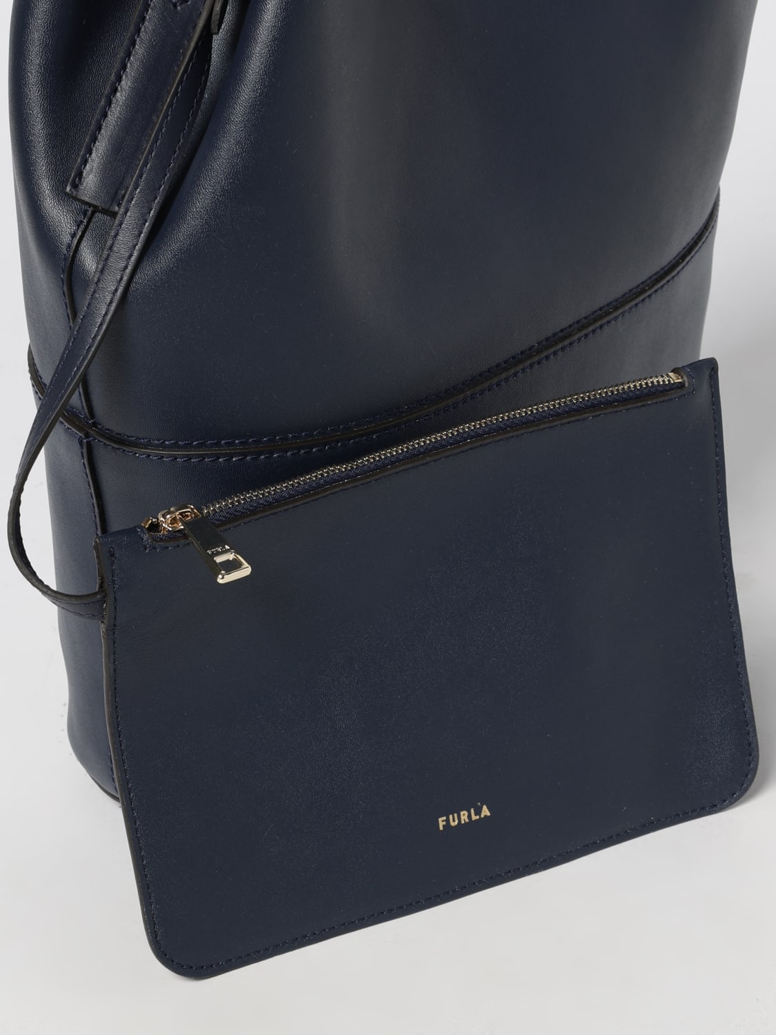 FURLA HANDBAG: Shoulder bag woman Furla, Blue - Img 3