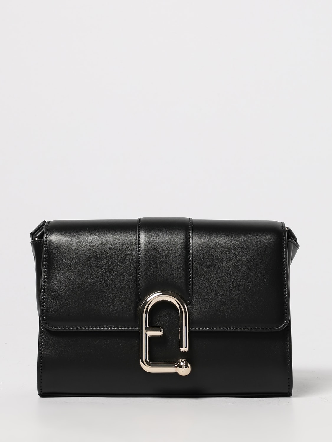 FURLA MINI BAG: Shoulder bag woman Furla, Black - Img 1