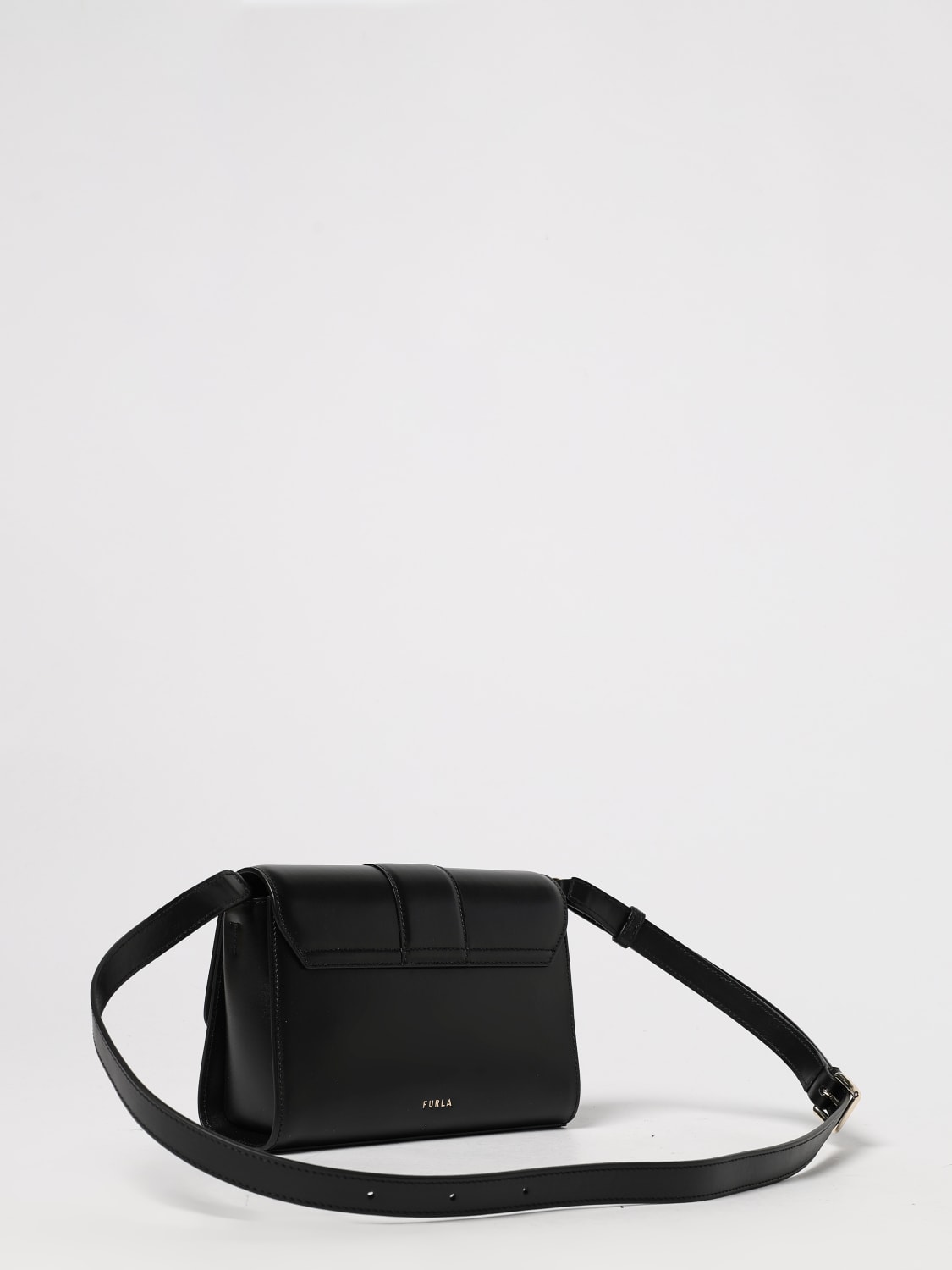 FURLA MINI BAG: Shoulder bag woman Furla, Black - Img 2