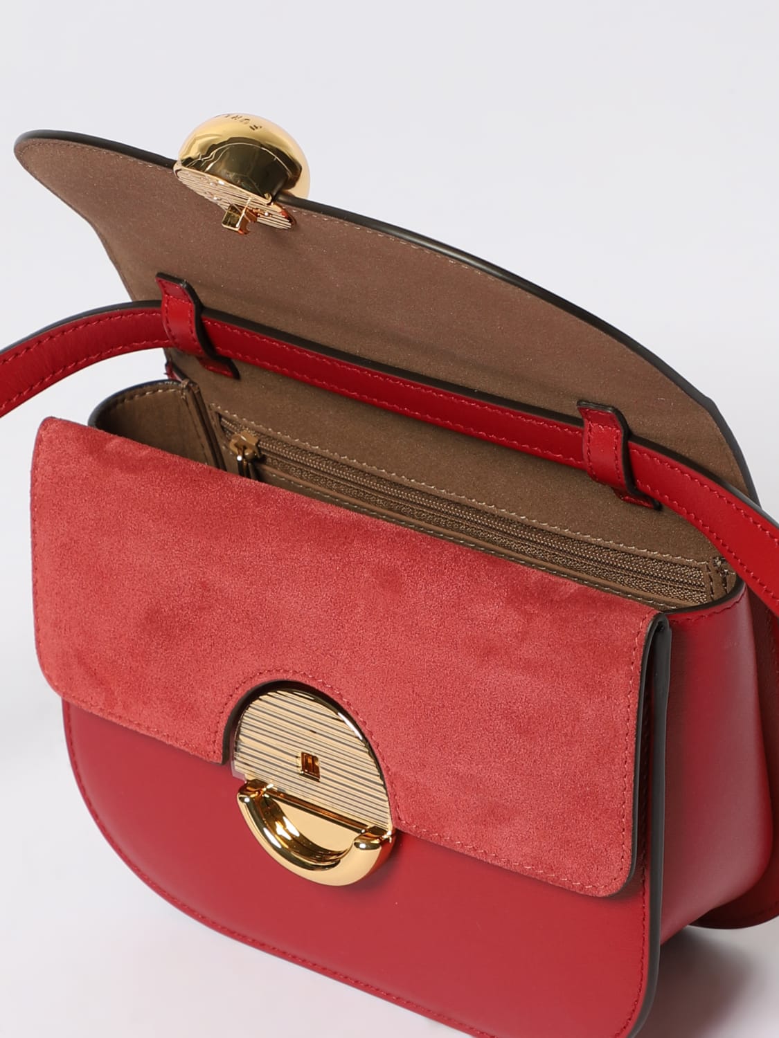 FURLA MINI BAG: Shoulder bag woman Furla, Red - Img 3