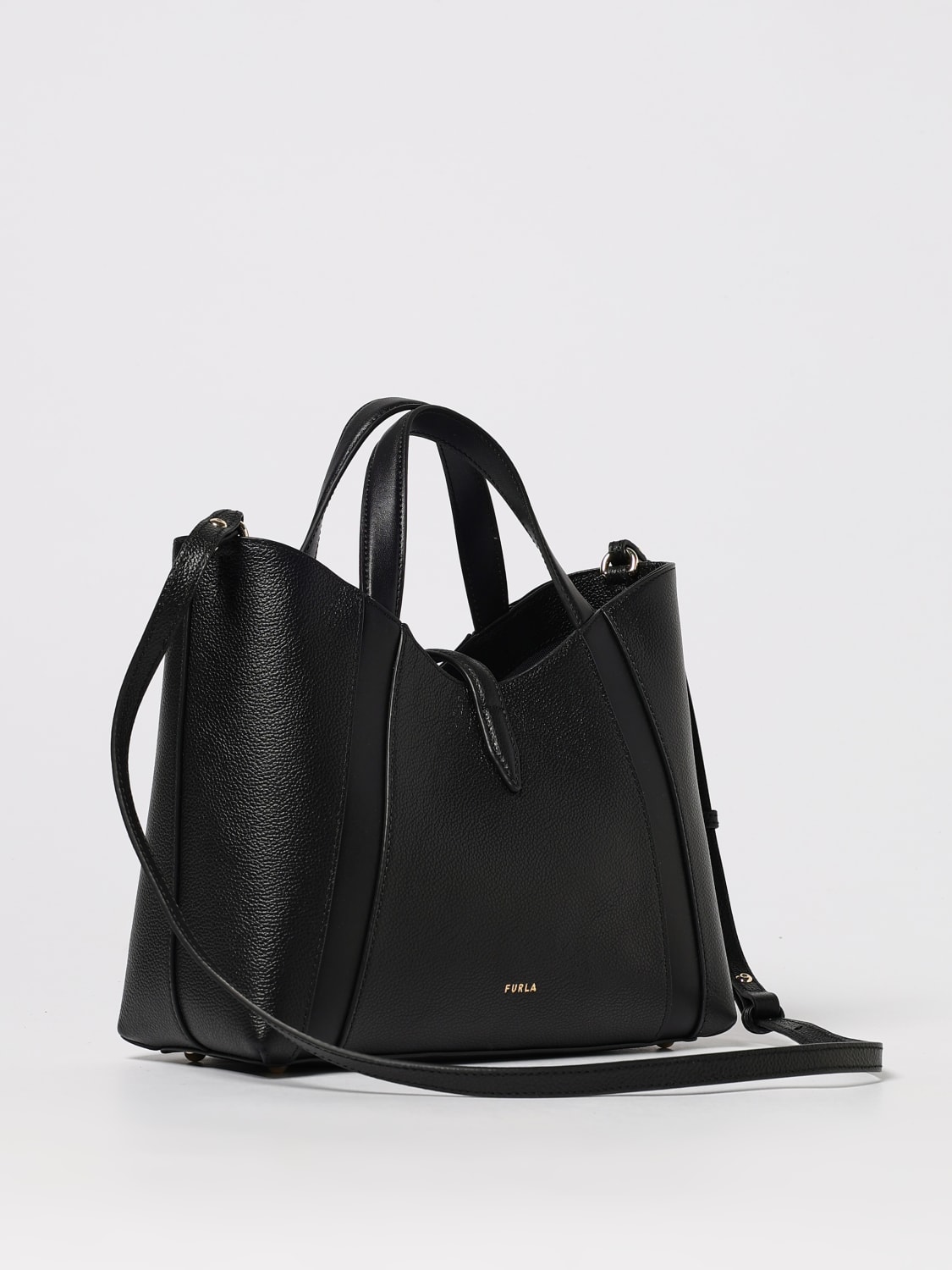 FURLA HANDBAG: Shoulder bag woman Furla, Black - Img 2