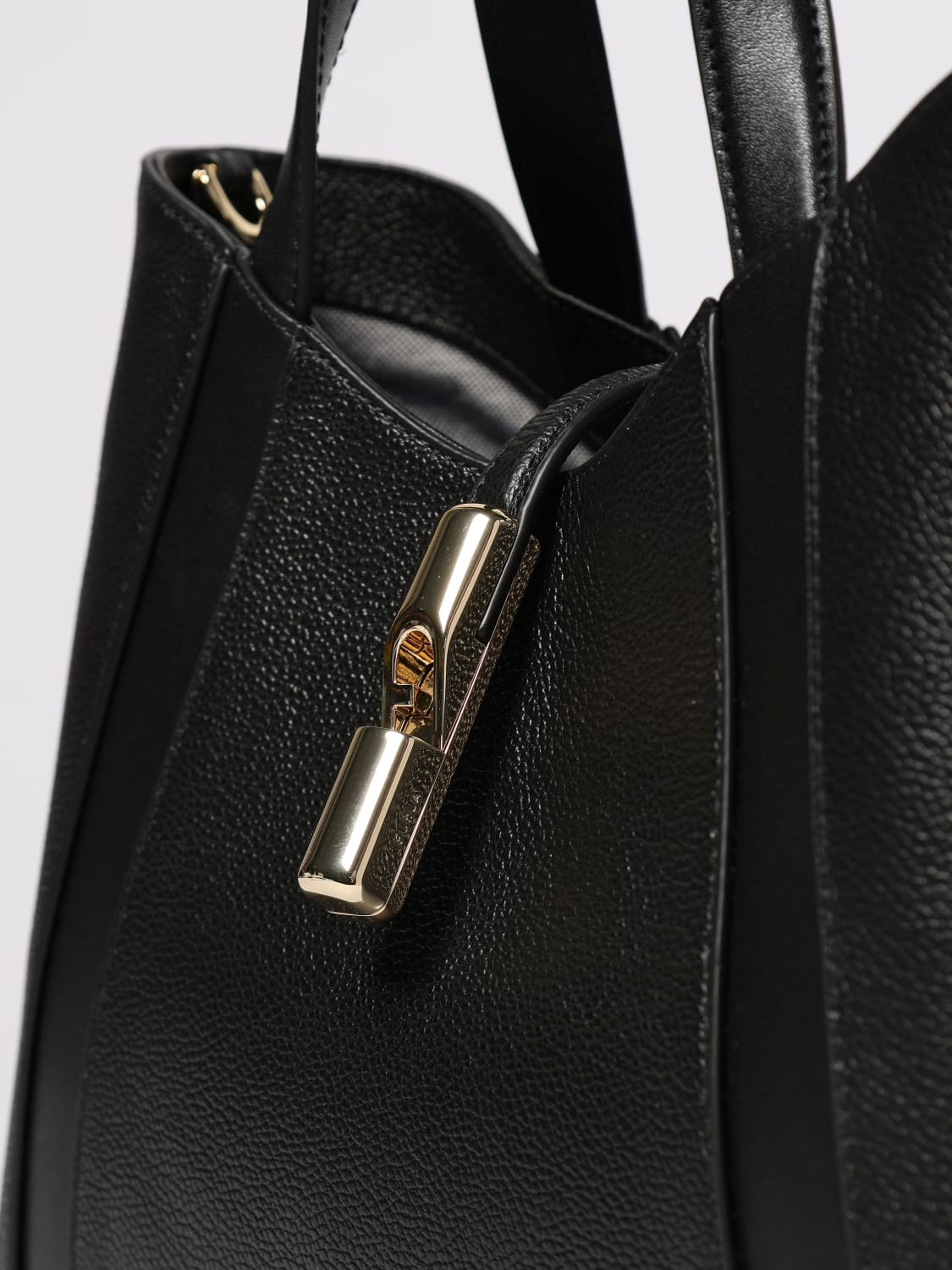 FURLA HANDBAG: Shoulder bag woman Furla, Black - Img 3
