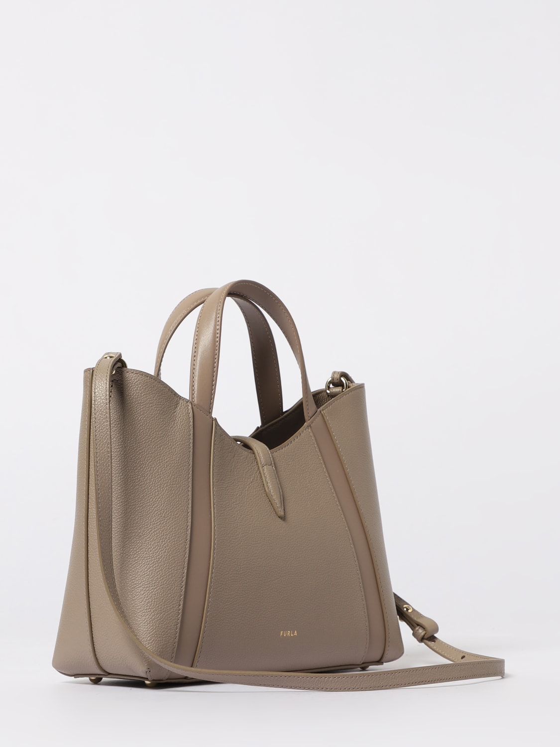 FURLA ハンドバッグ: ショルダーバッグ レディース Furla, グレー - Img 2