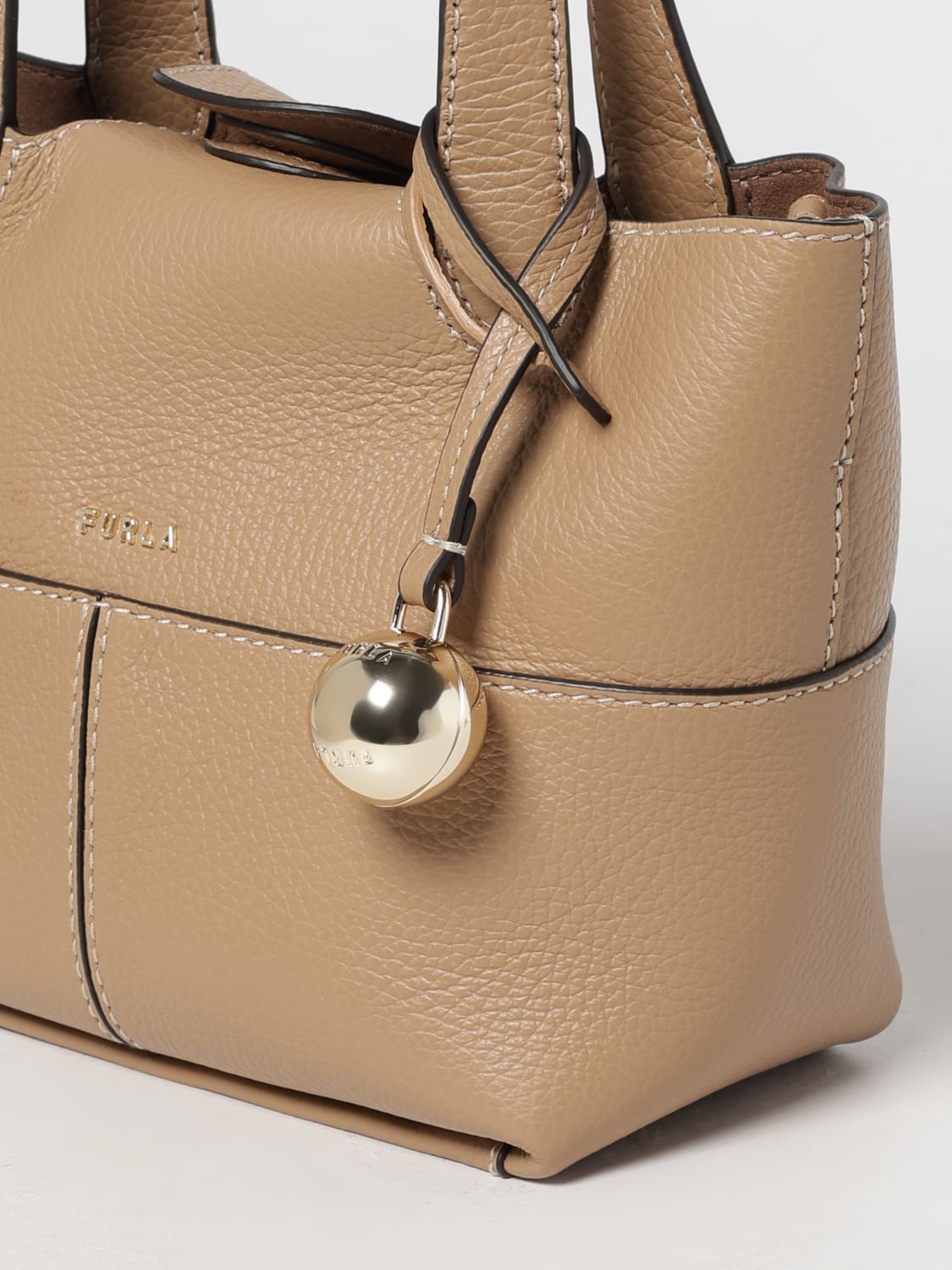 FURLA MINI SAC: Sac porté épaule femme Furla, Sable - Img 3