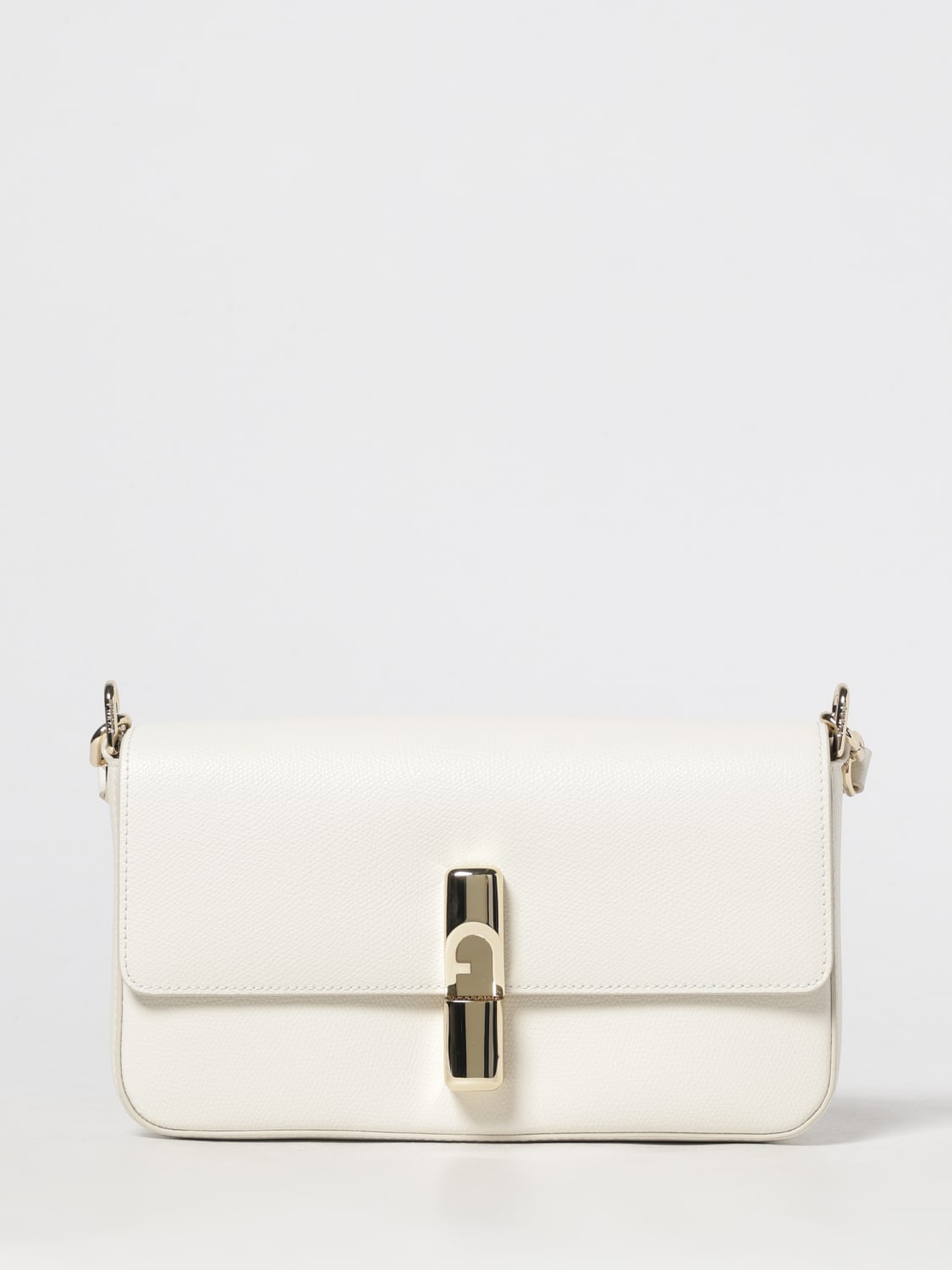 FURLA BANDOLERA: Bolso de hombro mujer Furla, Nata - Img 1