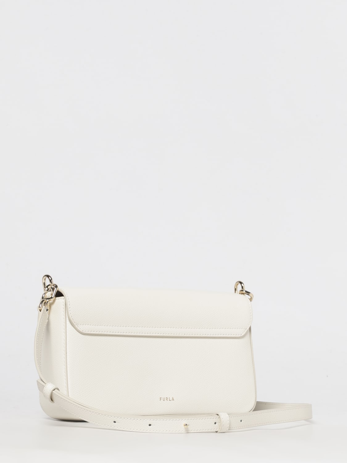 FURLA BANDOLERA: Bolso de hombro mujer Furla, Nata - Img 2