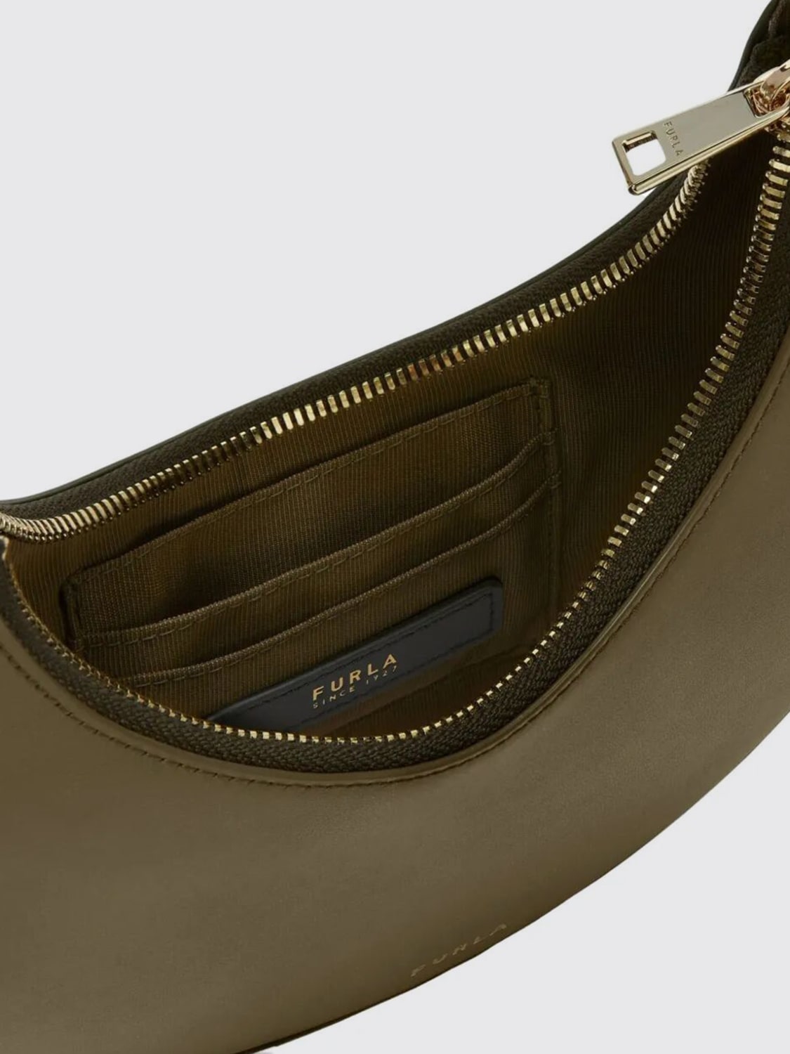 FURLA MINI BAG: Shoulder bag woman Furla, Moss Green - Img 3