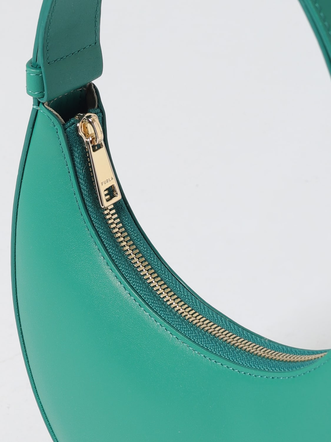 FURLA MINI BAG: Shoulder bag woman Furla, Grass Green - Img 3