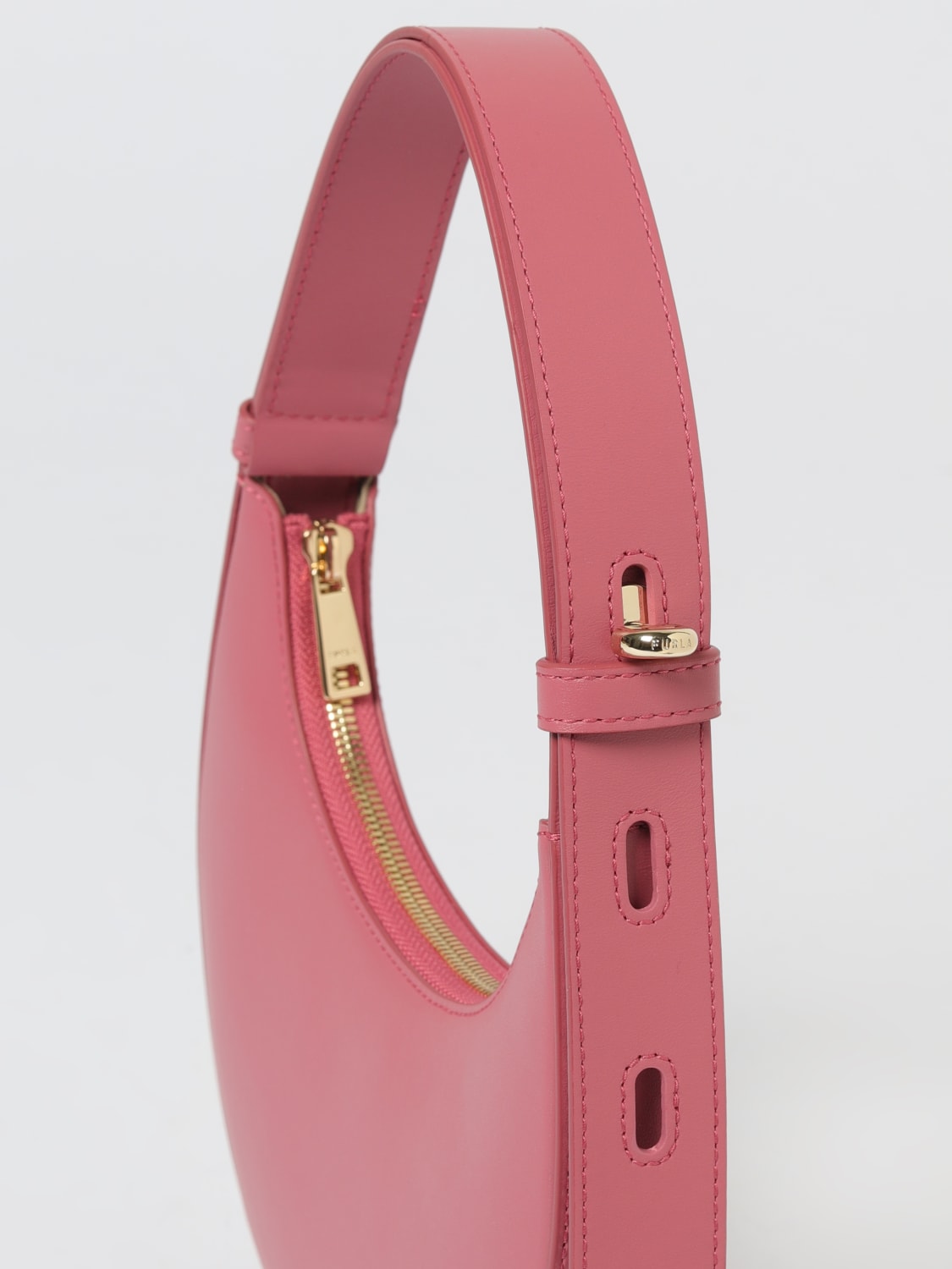 FURLA MINI BAG: Shoulder bag woman Furla, Baby Pink - Img 3