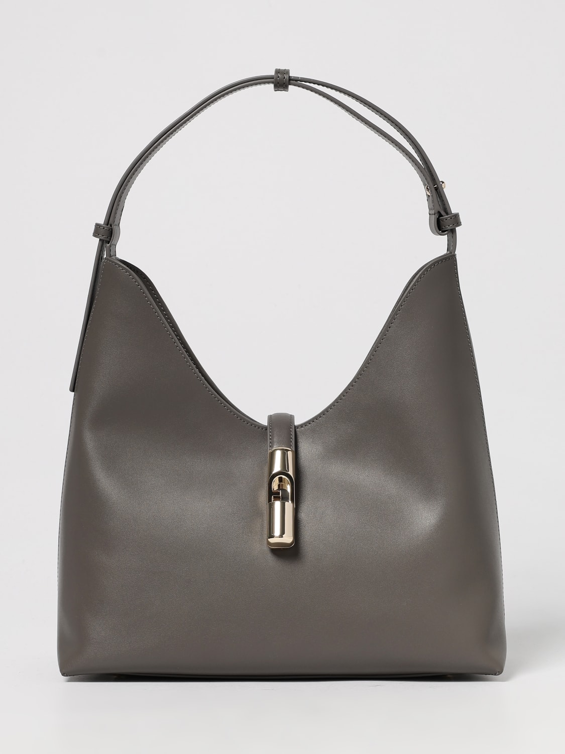 FURLA SHOULDER BAG: Shoulder bag woman Furla, Grey - Img 1