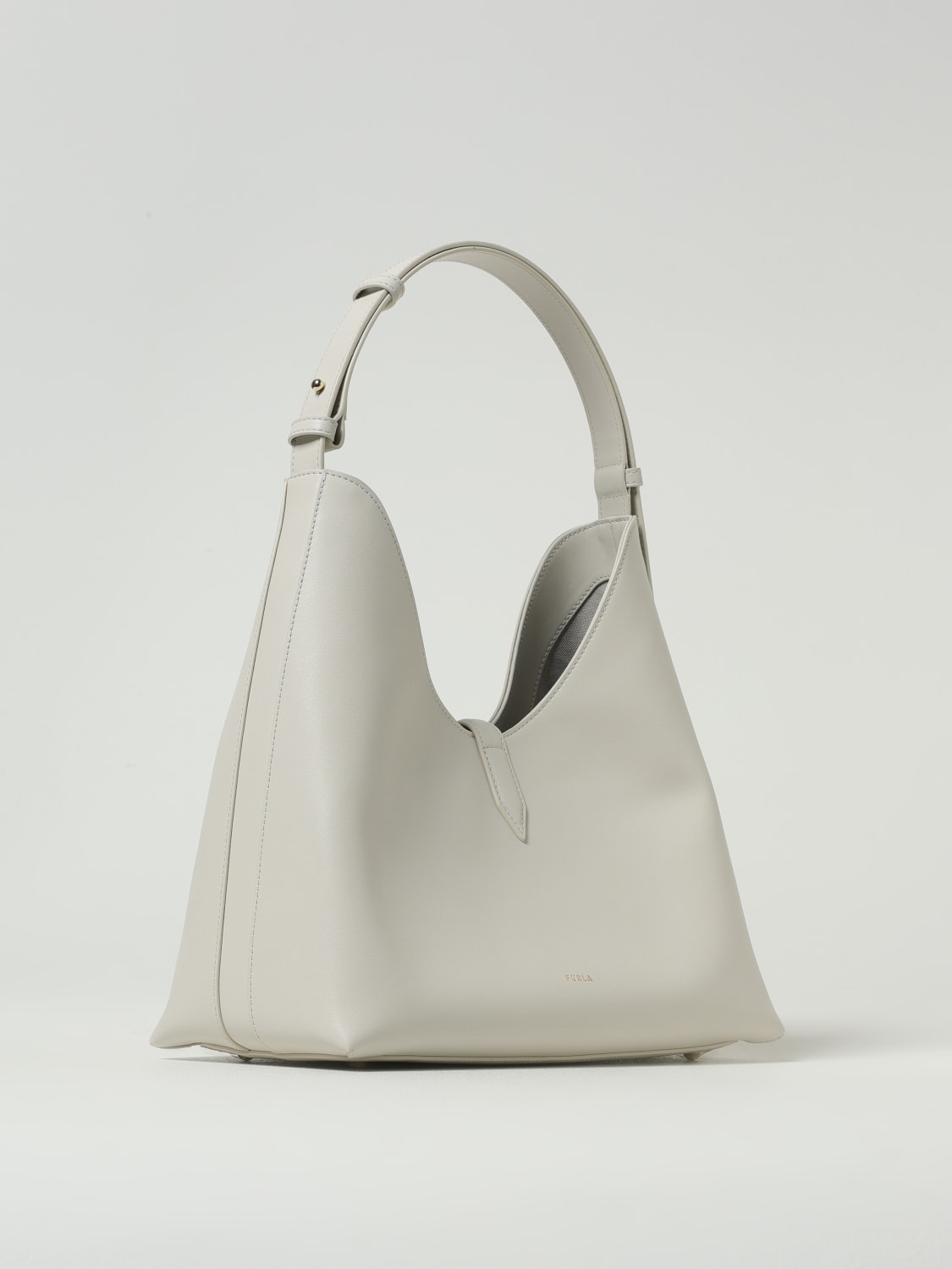 FURLA SAC PORTÉ ÉPAULE: Sac porté épaule femme Furla, Ivoir - Img 2