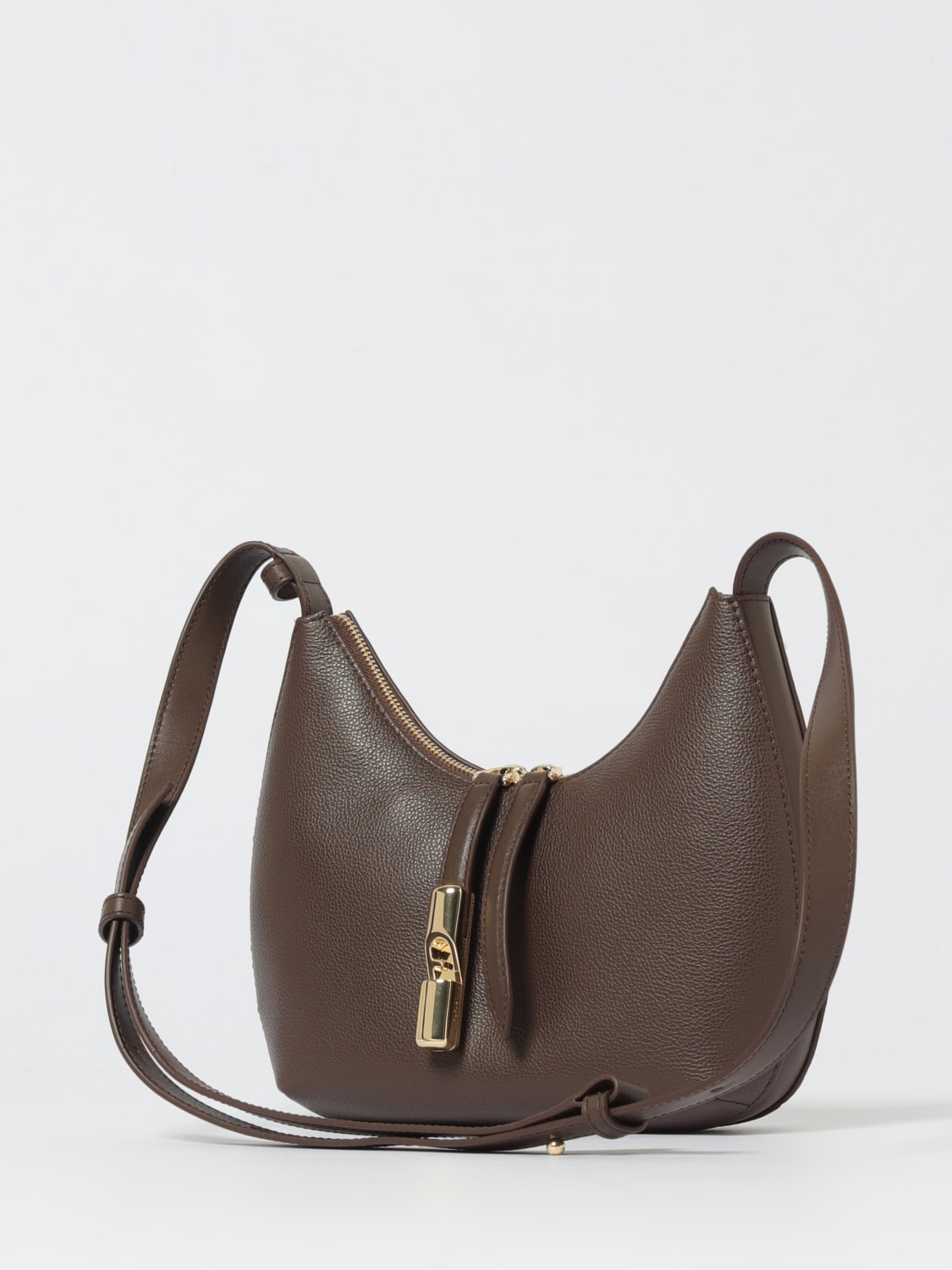 FURLA MINI BAG: Shoulder bag woman Furla, Brown - Img 3