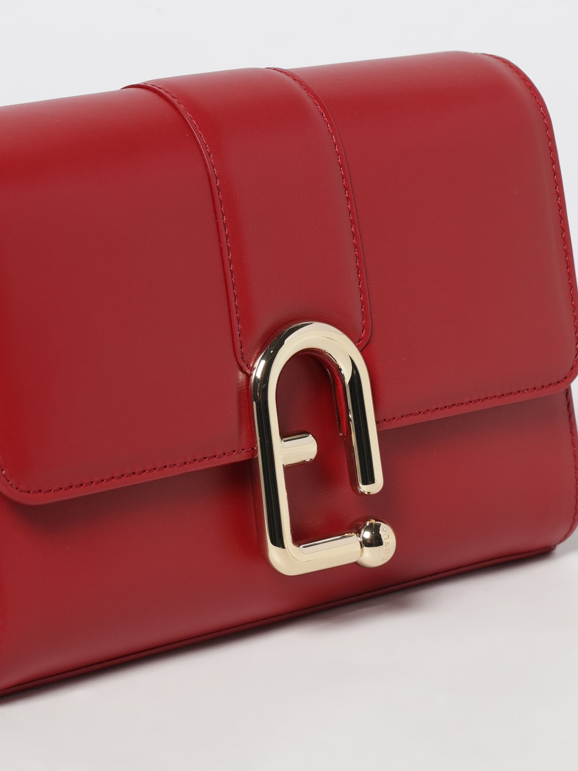 FURLA MINI BOLSO: Bolso de hombro mujer Furla, Rojo - Img 3