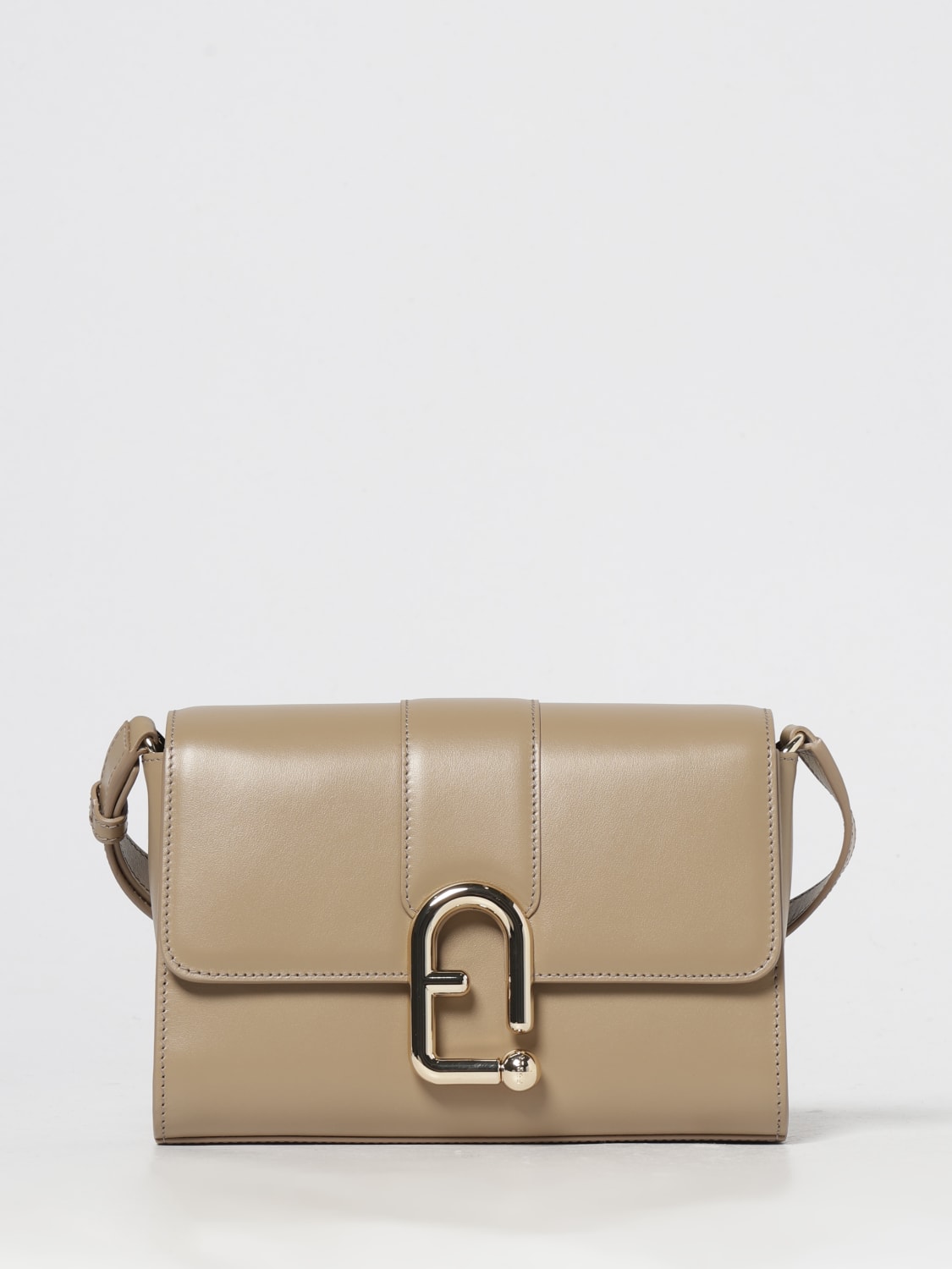 FURLA MINI BAG: Shoulder bag woman Furla, Dove Grey - Img 1