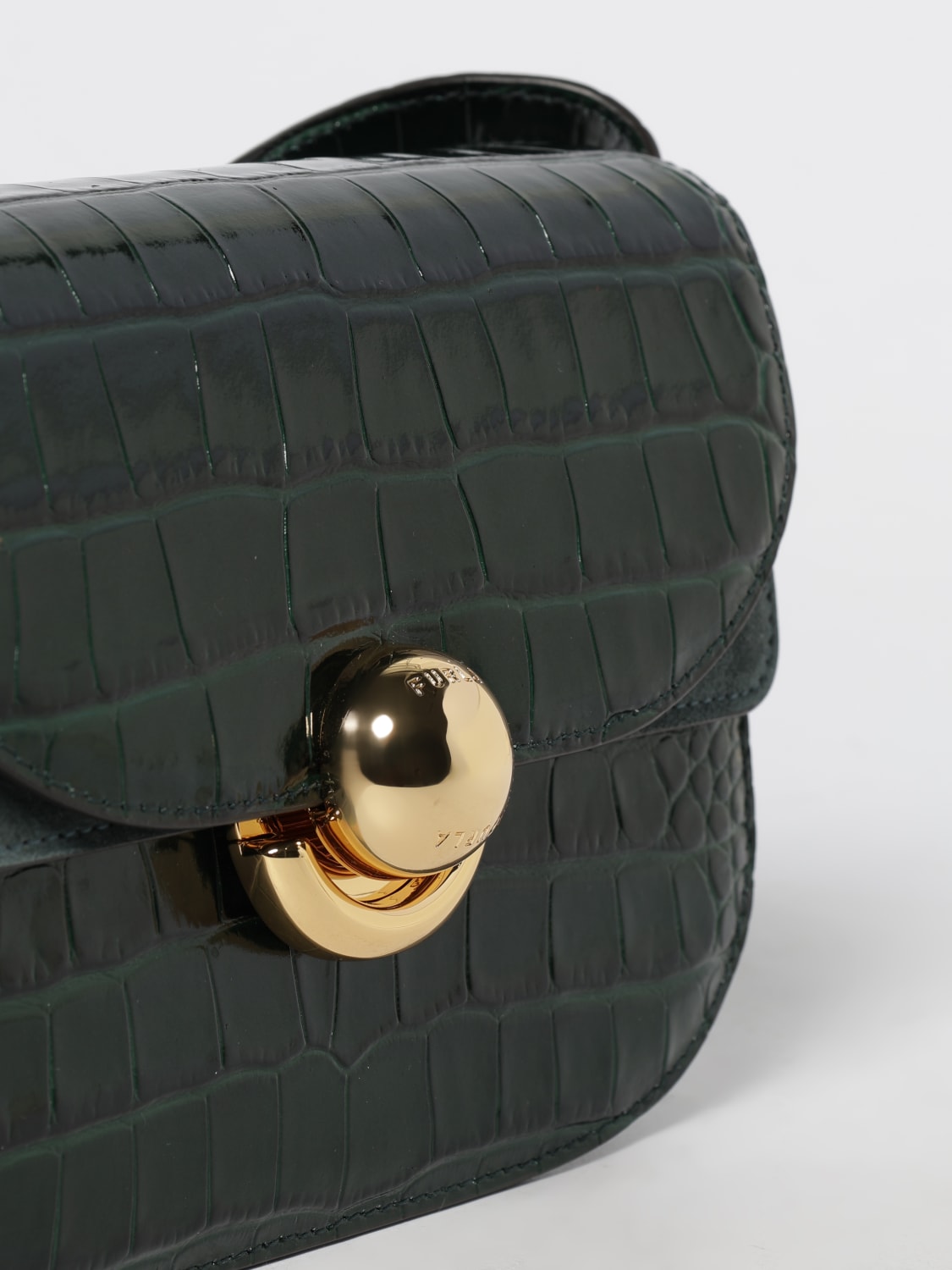 FURLA MINI BAG: Shoulder bag woman Furla, Green - Img 3