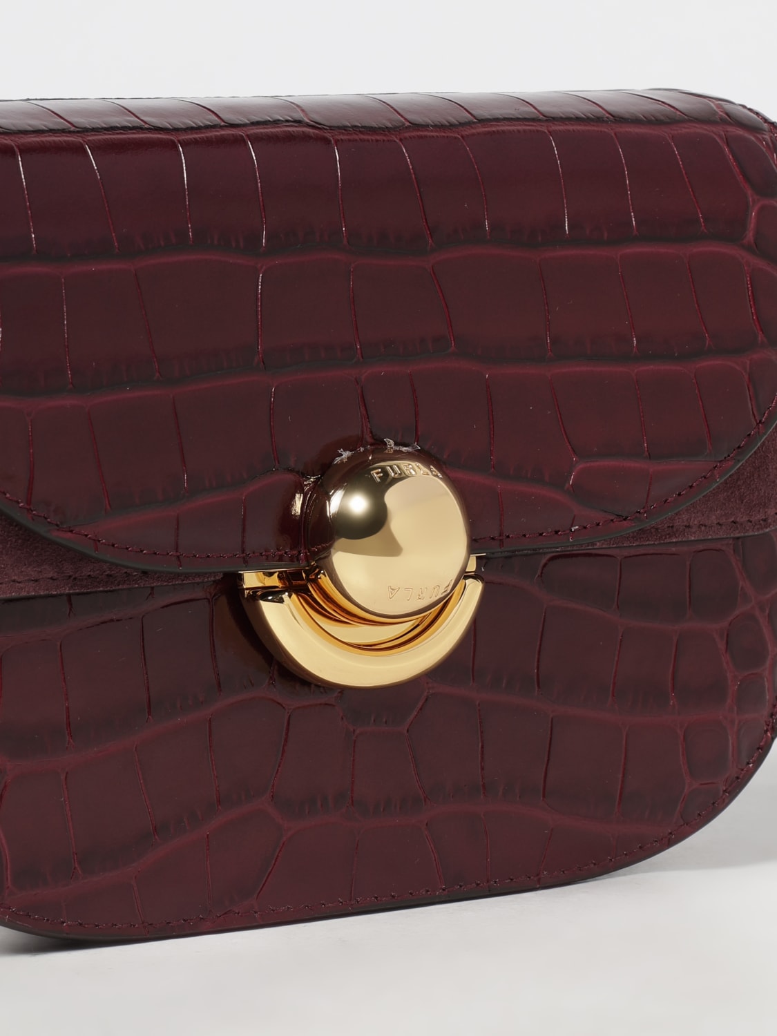 FURLA MINI BAG: Shoulder bag woman Furla, Sangria - Img 3