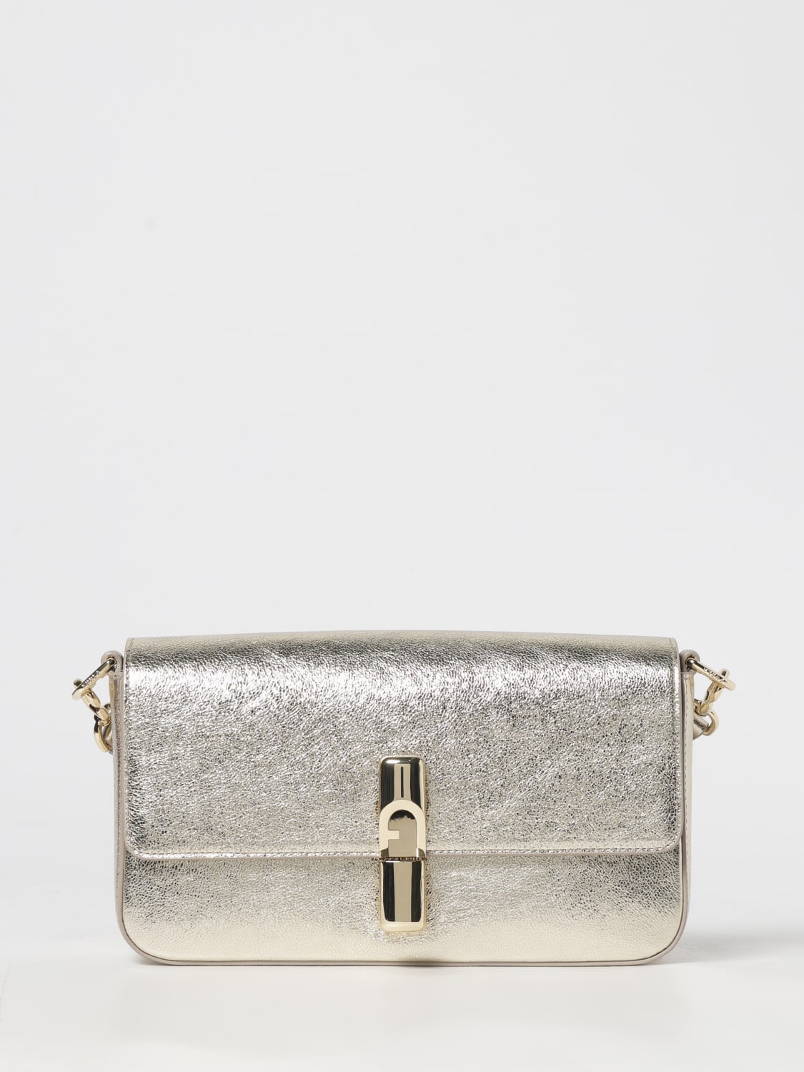 FURLA UMHÄNGETASCHE: Schultertasche damen Furla, Ivory - Img 1