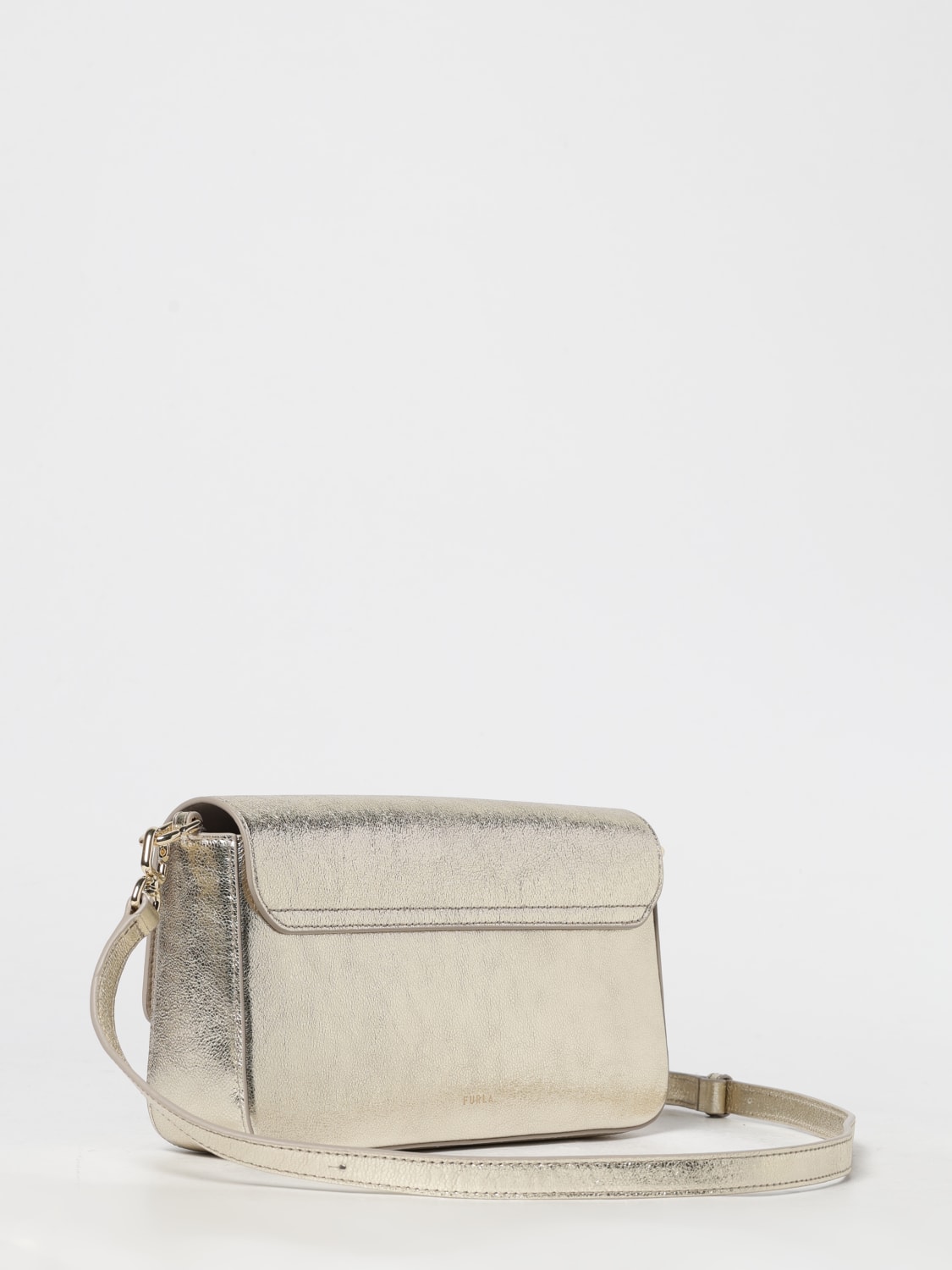 FURLA UMHÄNGETASCHE: Schultertasche damen Furla, Ivory - Img 2