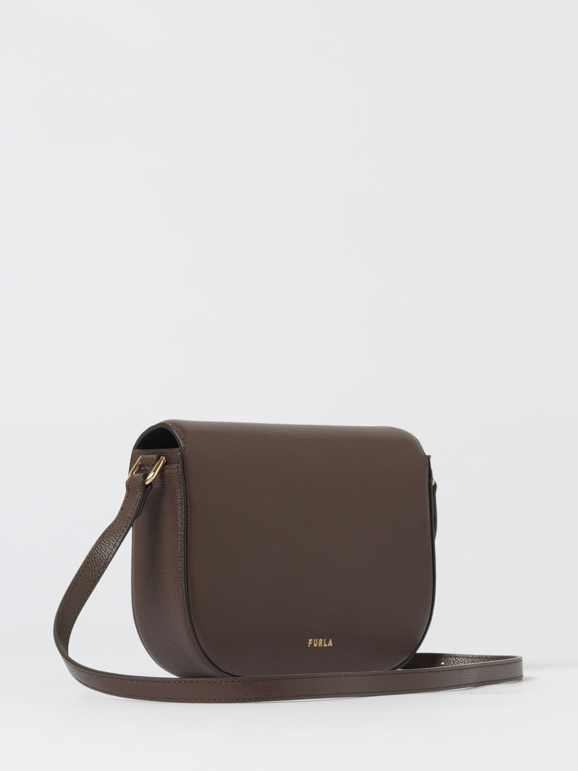 FURLA MINI BAG: Shoulder bag woman Furla, Brown - Img 2