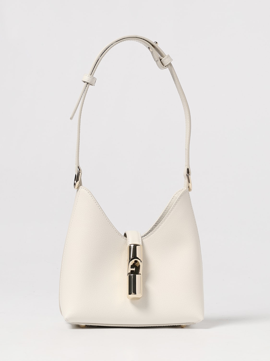 FURLA MINI BAG: Shoulder bag woman Furla, Yellow Cream - Img 1