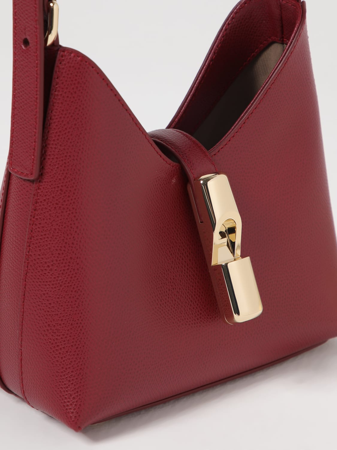 FURLA MINI BAG: Shoulder bag woman Furla, Cherry - Img 3