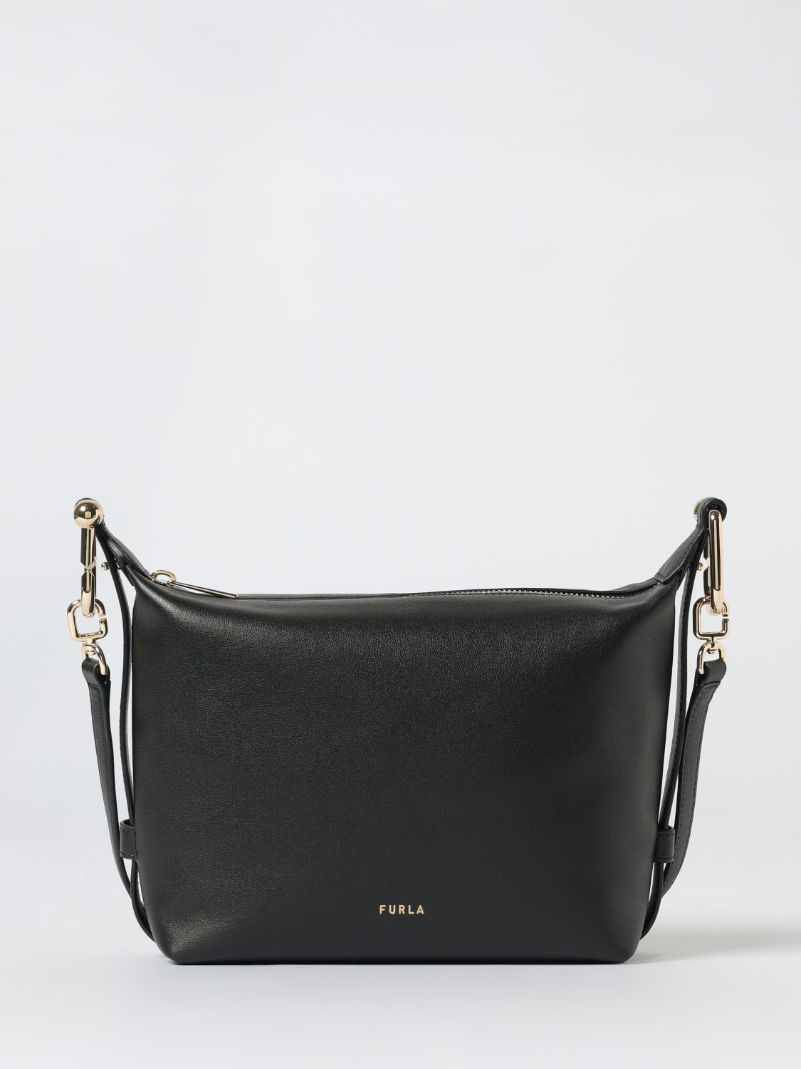 FURLA MINI BAG: Shoulder bag woman Furla, Black - Img 1