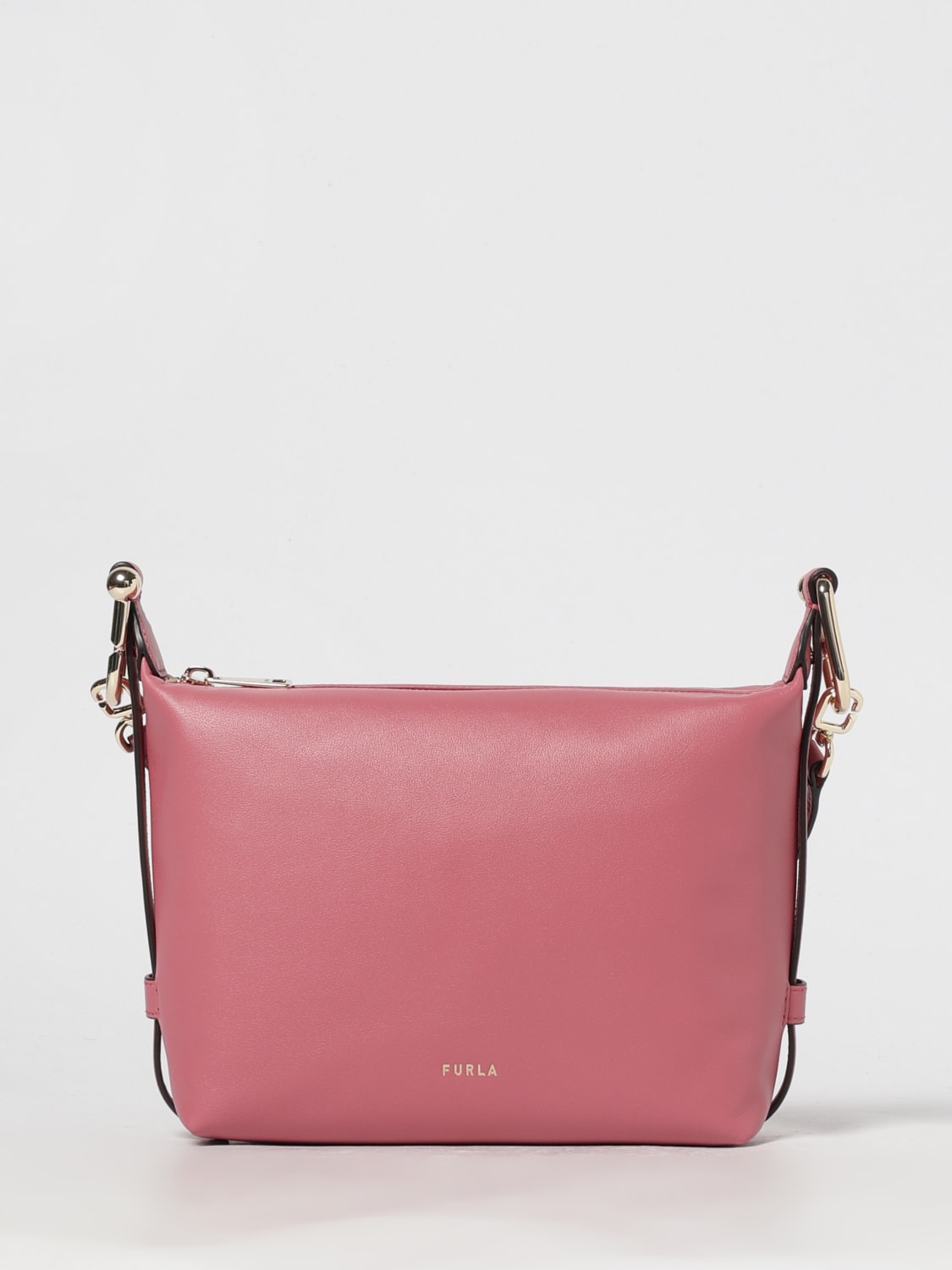 FURLA MINI BAG: Shoulder bag woman Furla, Pink - Img 1