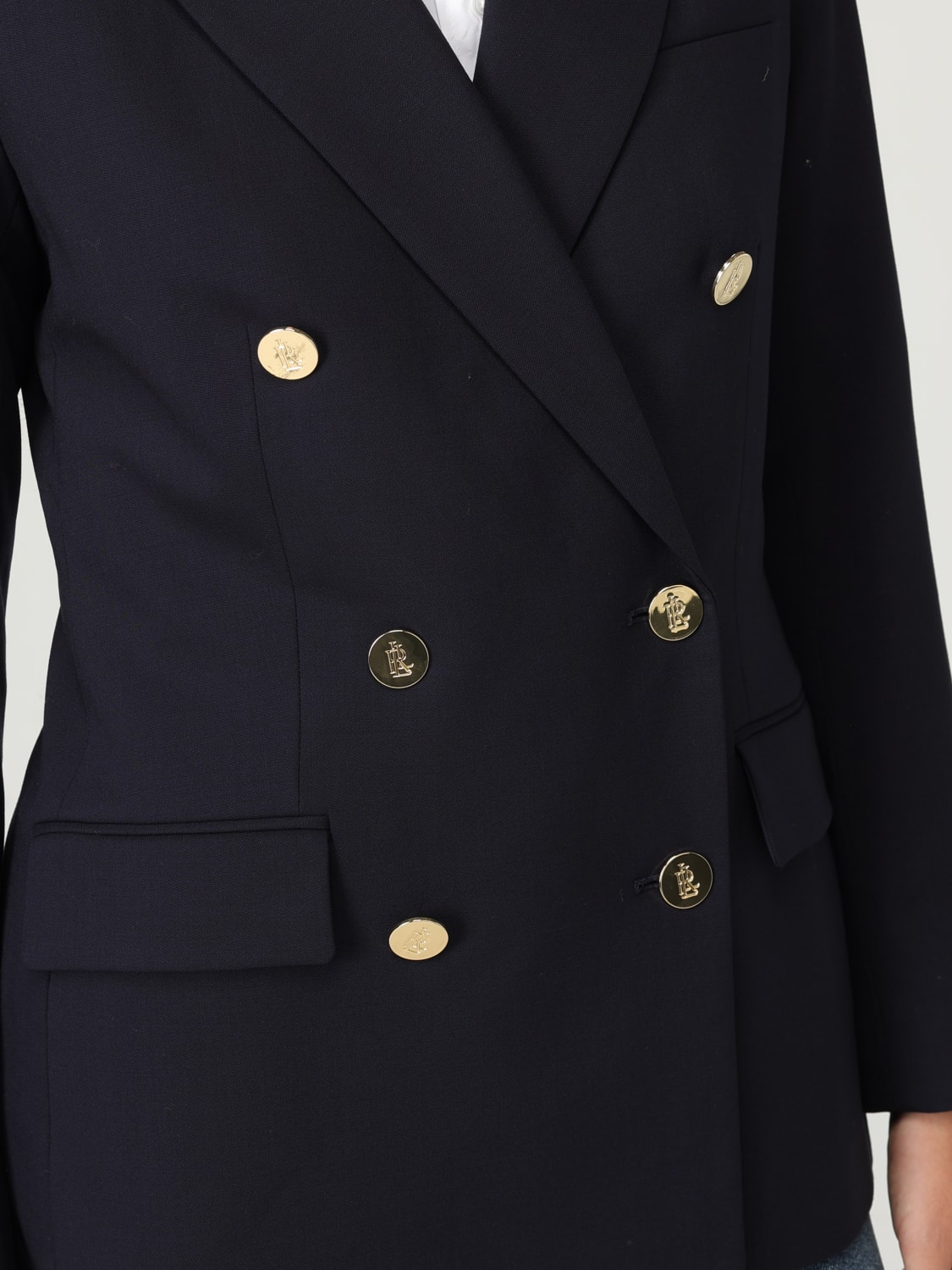 LAUREN RALPH LAUREN JACKE: Blazer damen Lauren Ralph Lauren, Navy - Img 4