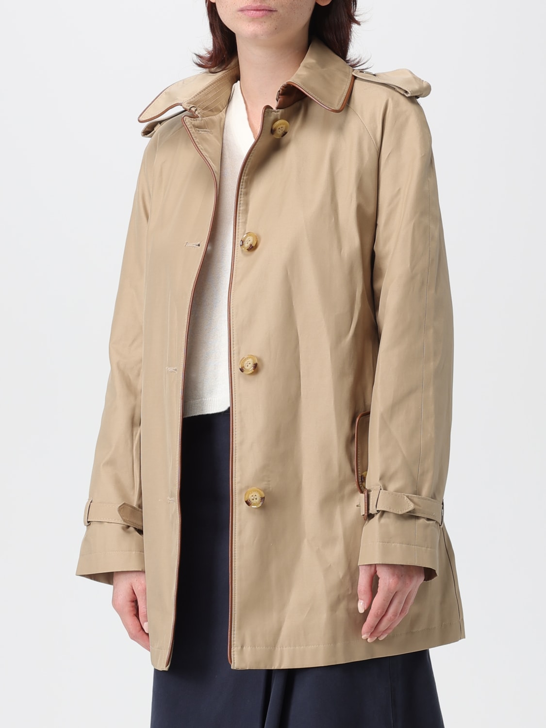 LAUREN RALPH LAUREN JACKE: Mantel damen Lauren Ralph Lauren, Beige - Img 3