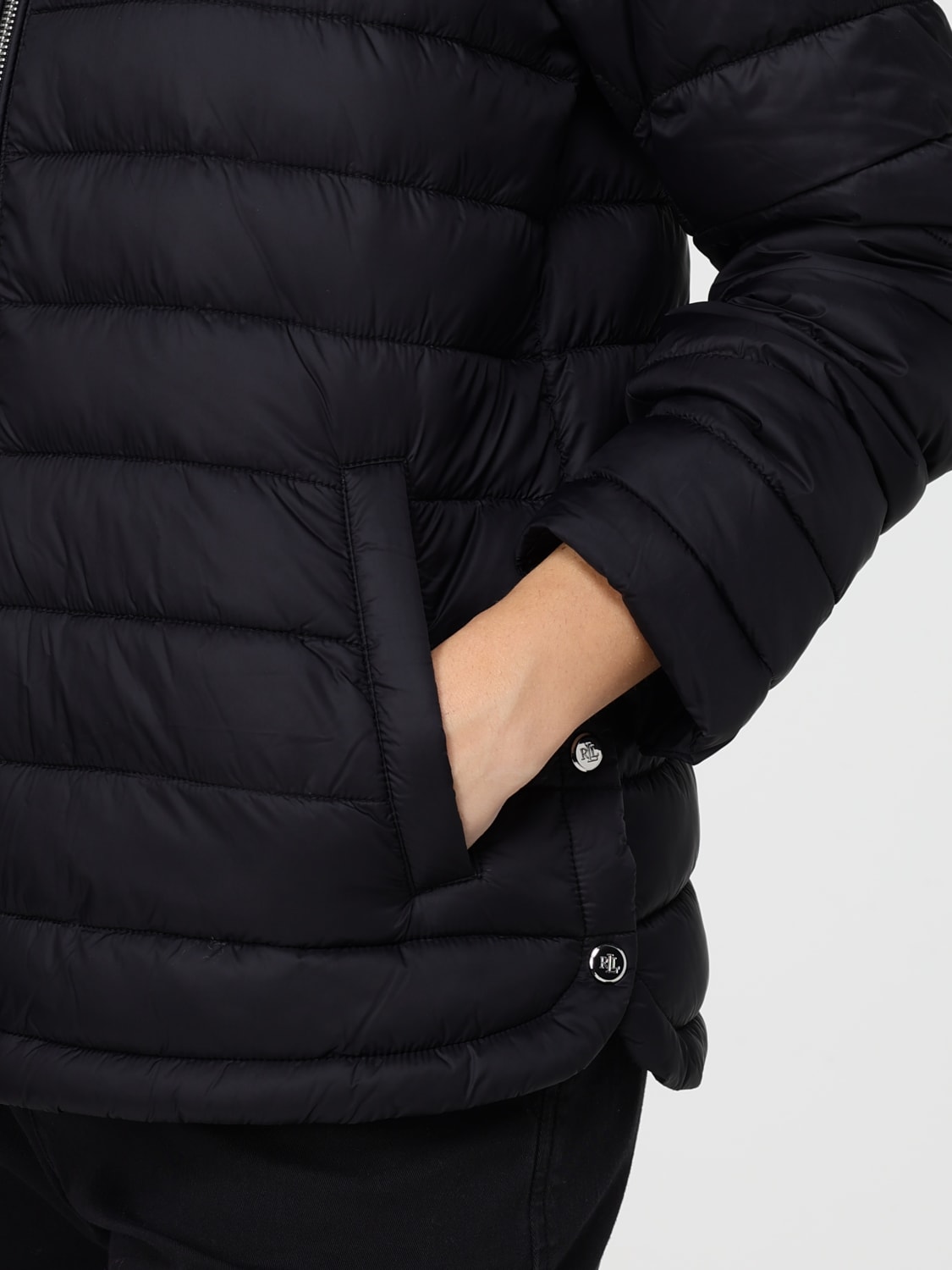 LAUREN RALPH LAUREN CHAQUETA: Abrigo mujer Lauren Ralph Lauren, Negro - Img 4