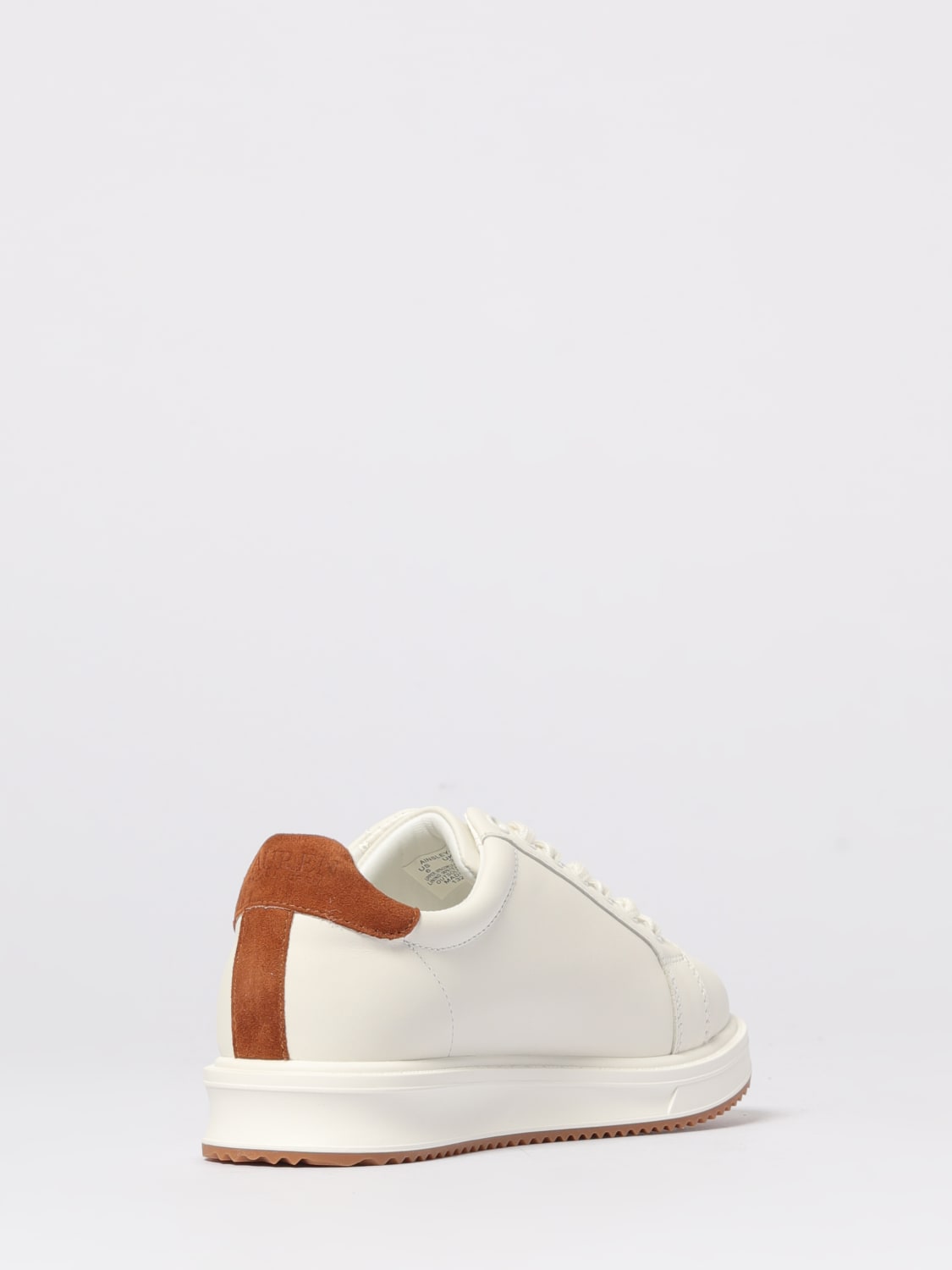 LAUREN RALPH LAUREN SNEAKERS: Sneakers Ainsley Lauren Ralph Lauren in pelle , Bianco - Img 3