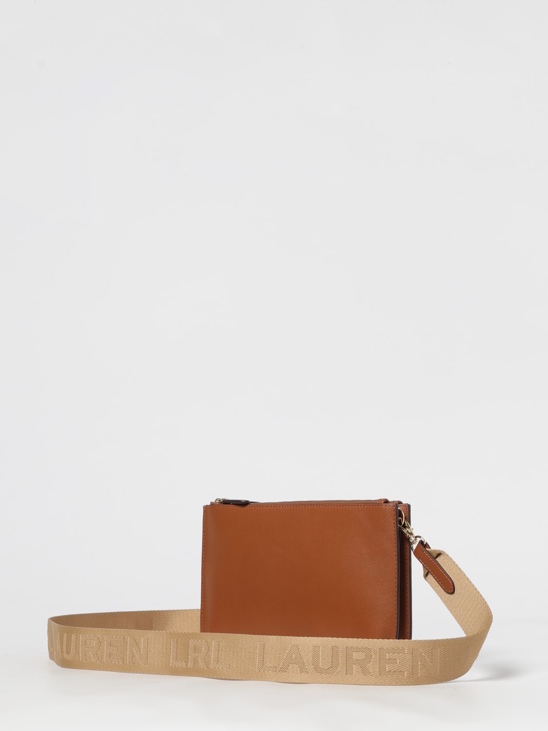 LAUREN RALPH LAUREN BANDOLERA: Bolso de hombro mujer Lauren Ralph Lauren, Cuero - Img 3