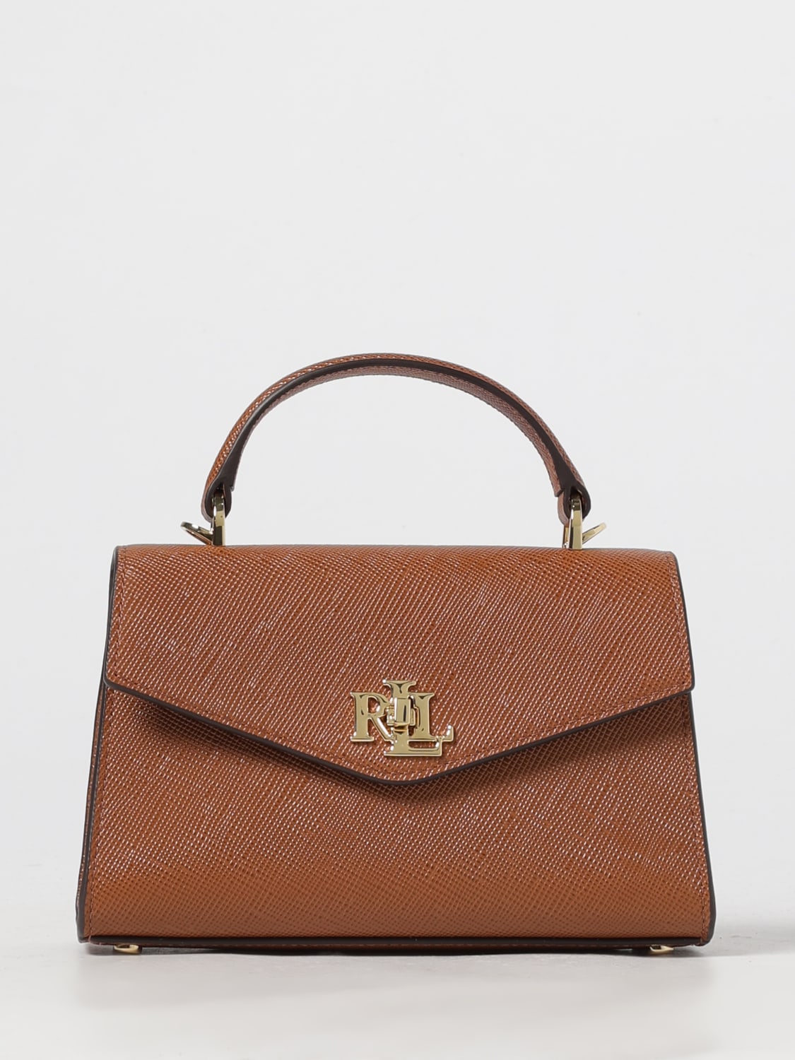 LAUREN RALPH LAUREN MINI BAG: Shoulder bag woman Lauren Ralph Lauren, Leather - Img 1