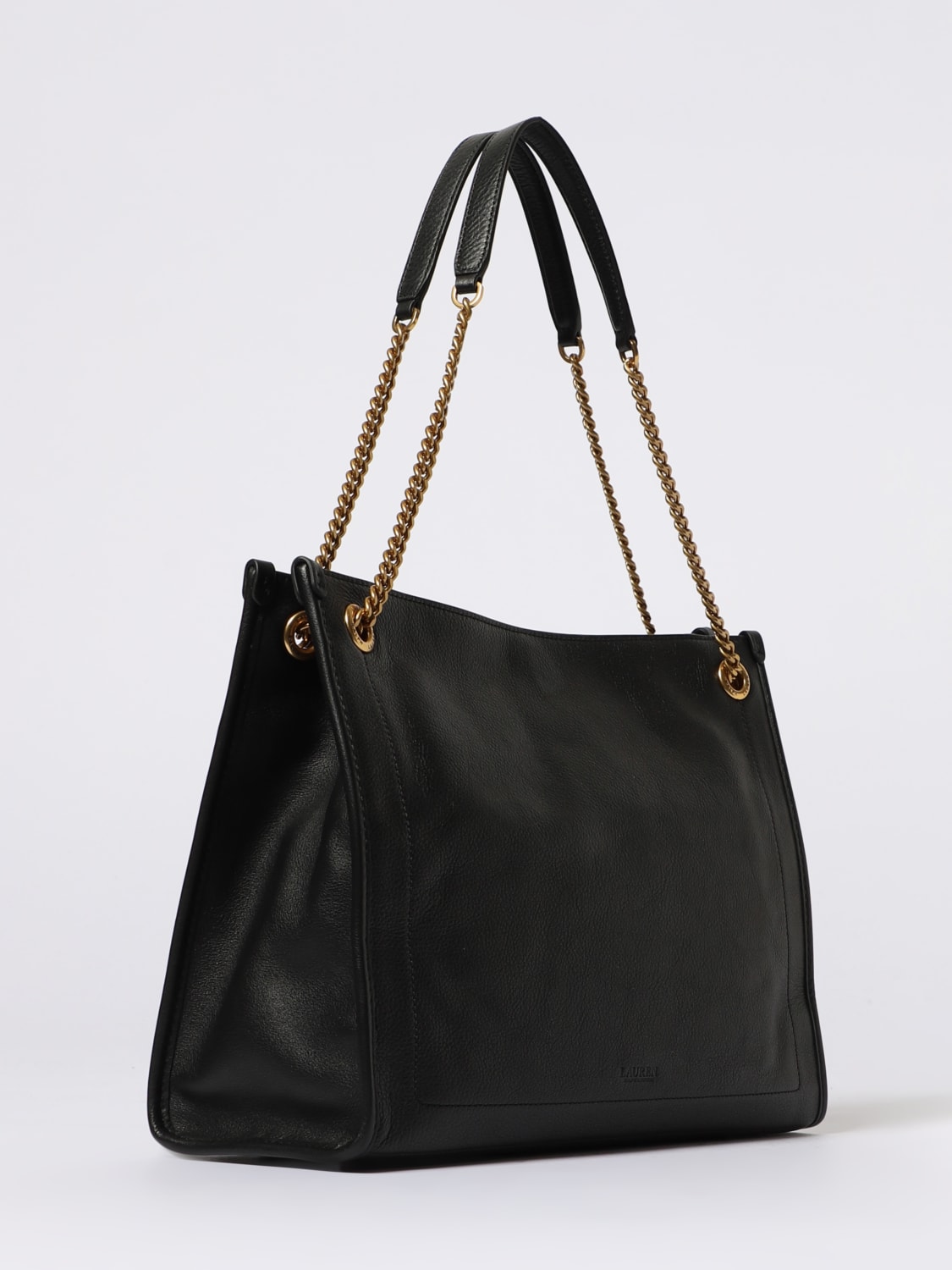LAUREN RALPH LAUREN SCHULTERTASCHE: Schultertasche damen Lauren Ralph Lauren, Schwarz - Img 2