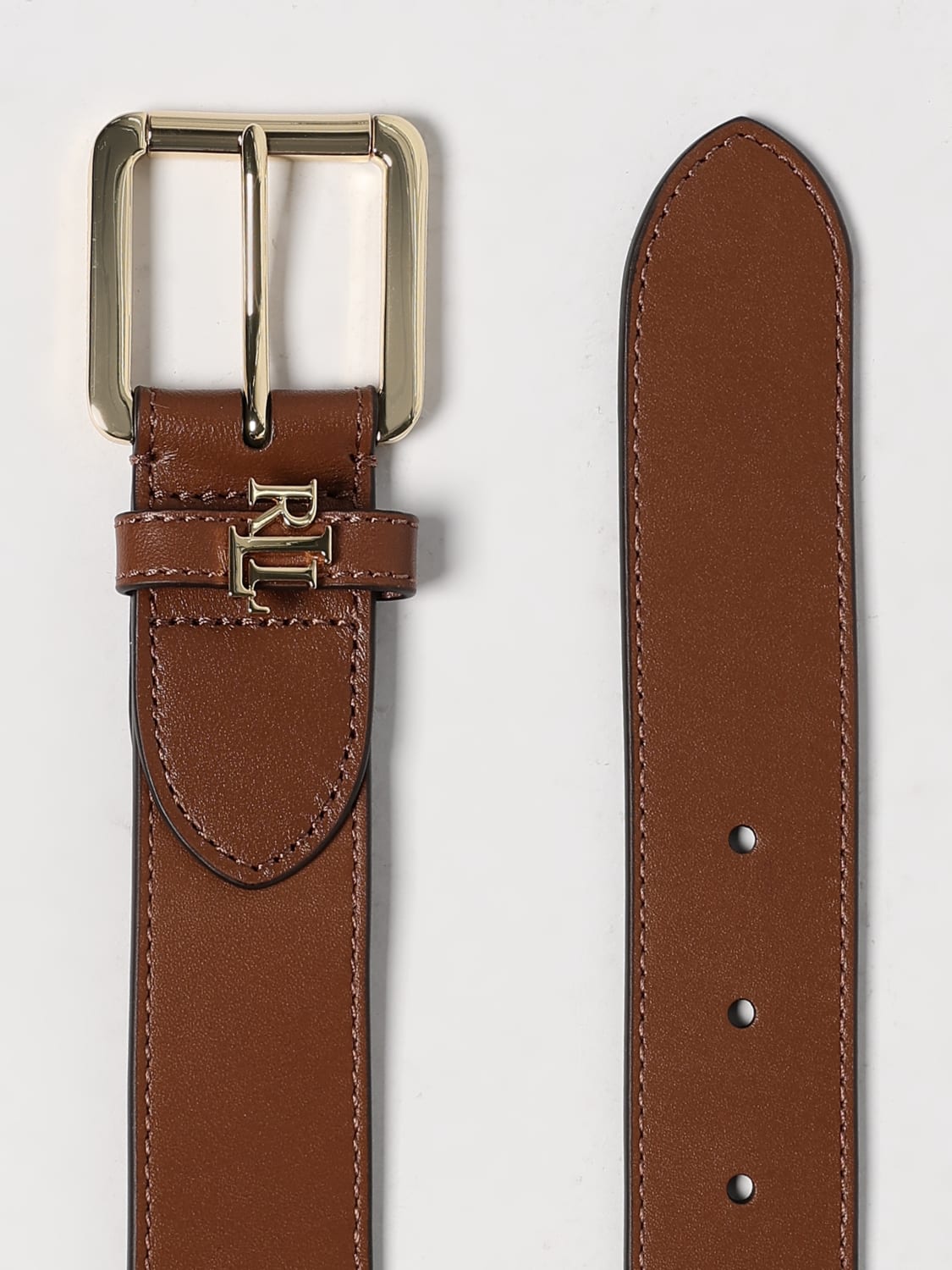 LAUREN RALPH LAUREN BELT: Belt woman Lauren Ralph Lauren, Brown - Img 3