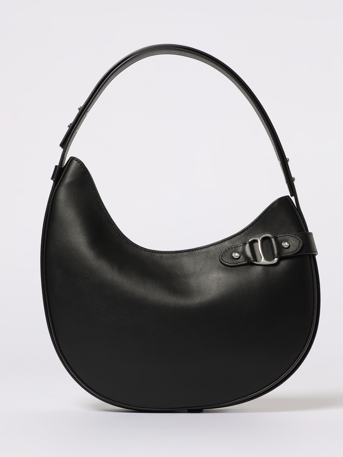 LAUREN RALPH LAUREN BORSA A SPALLA: Borsa Tasha Large Lauren Ralph Lauren in pelle , Nero - Img 1